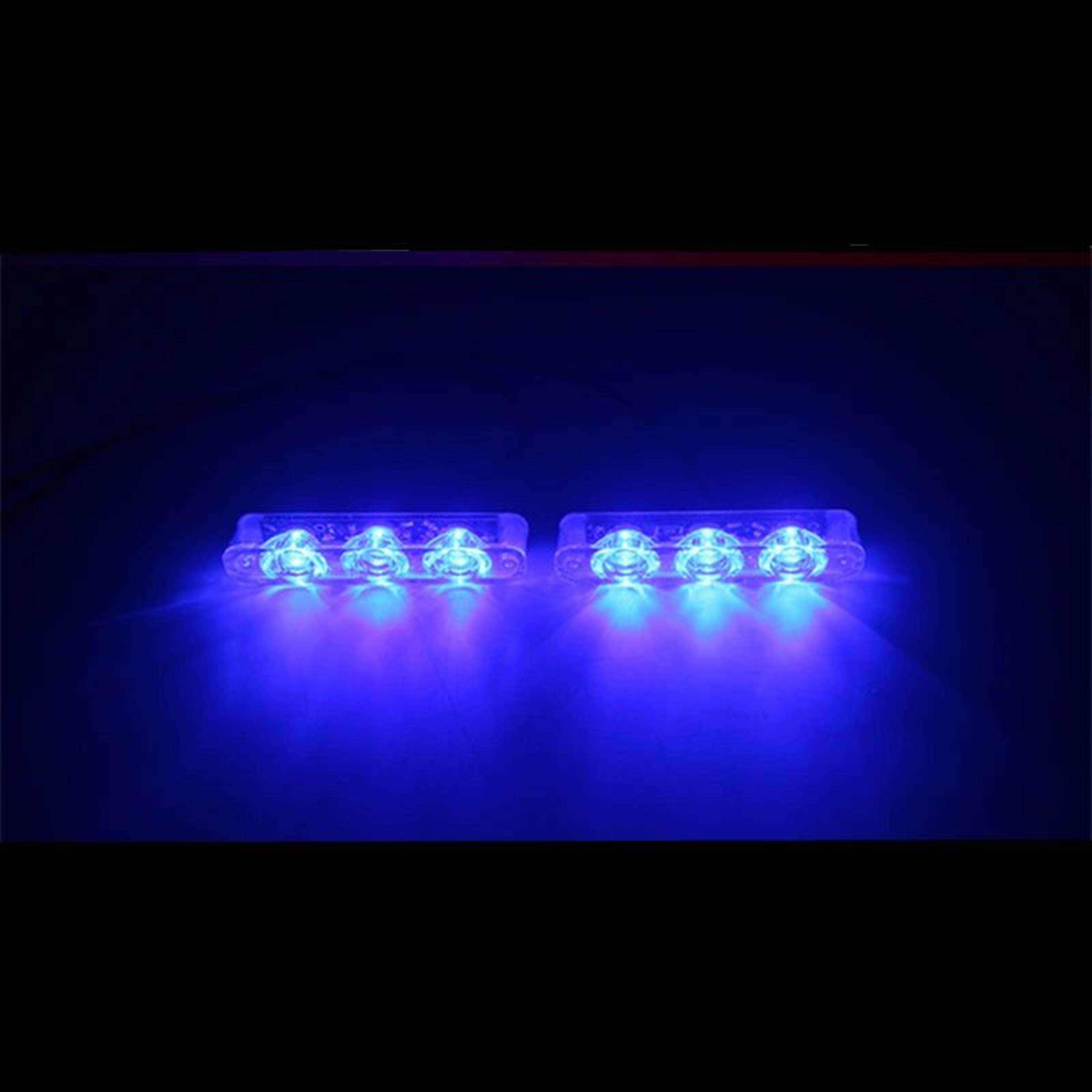 TriGuard LED Strobe Emergency Warning Light For Cars  Motorcycles 5