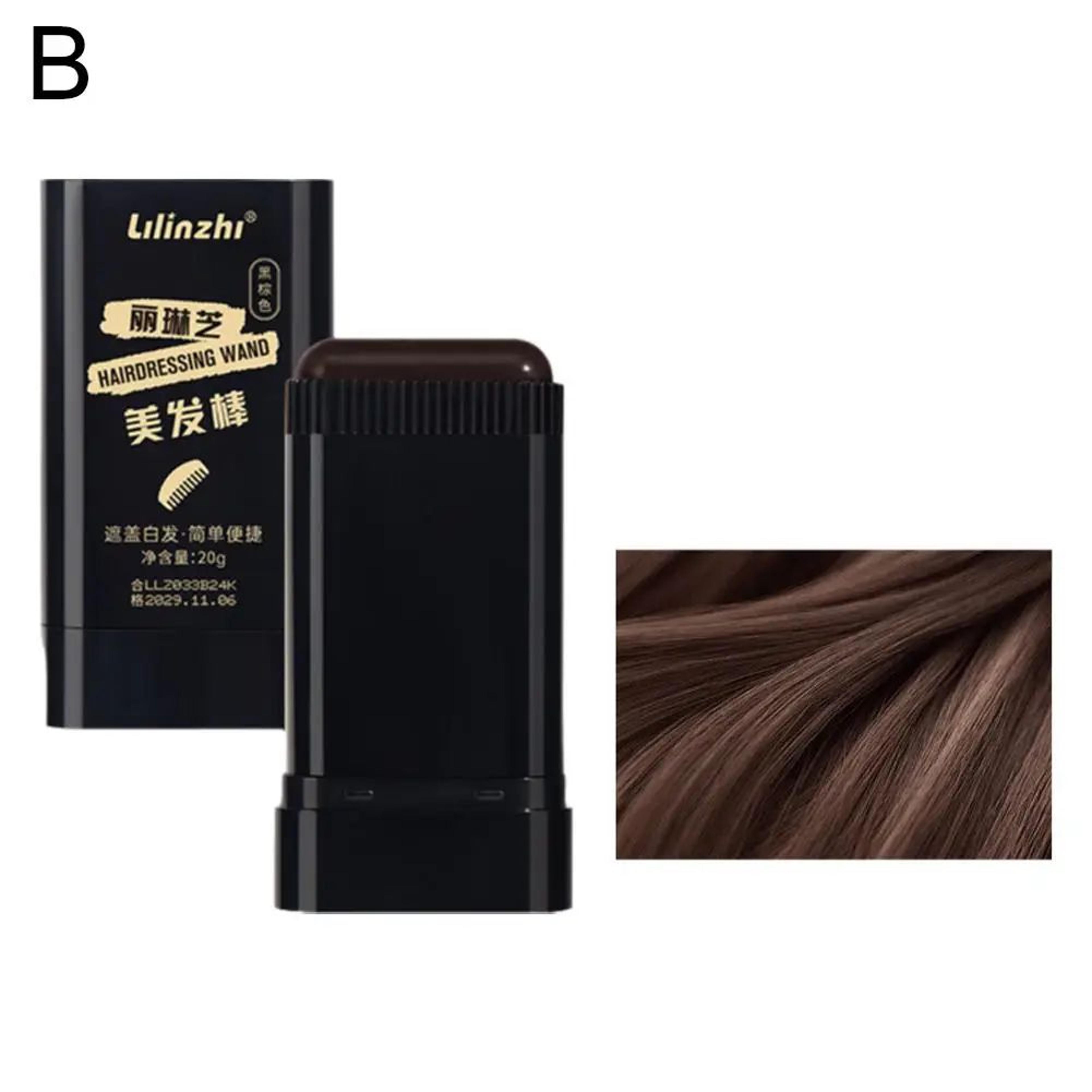 Instant TouchUp Hair Color Comb Stick  Portable Gray Hair Concealer For Natural Coverage 7