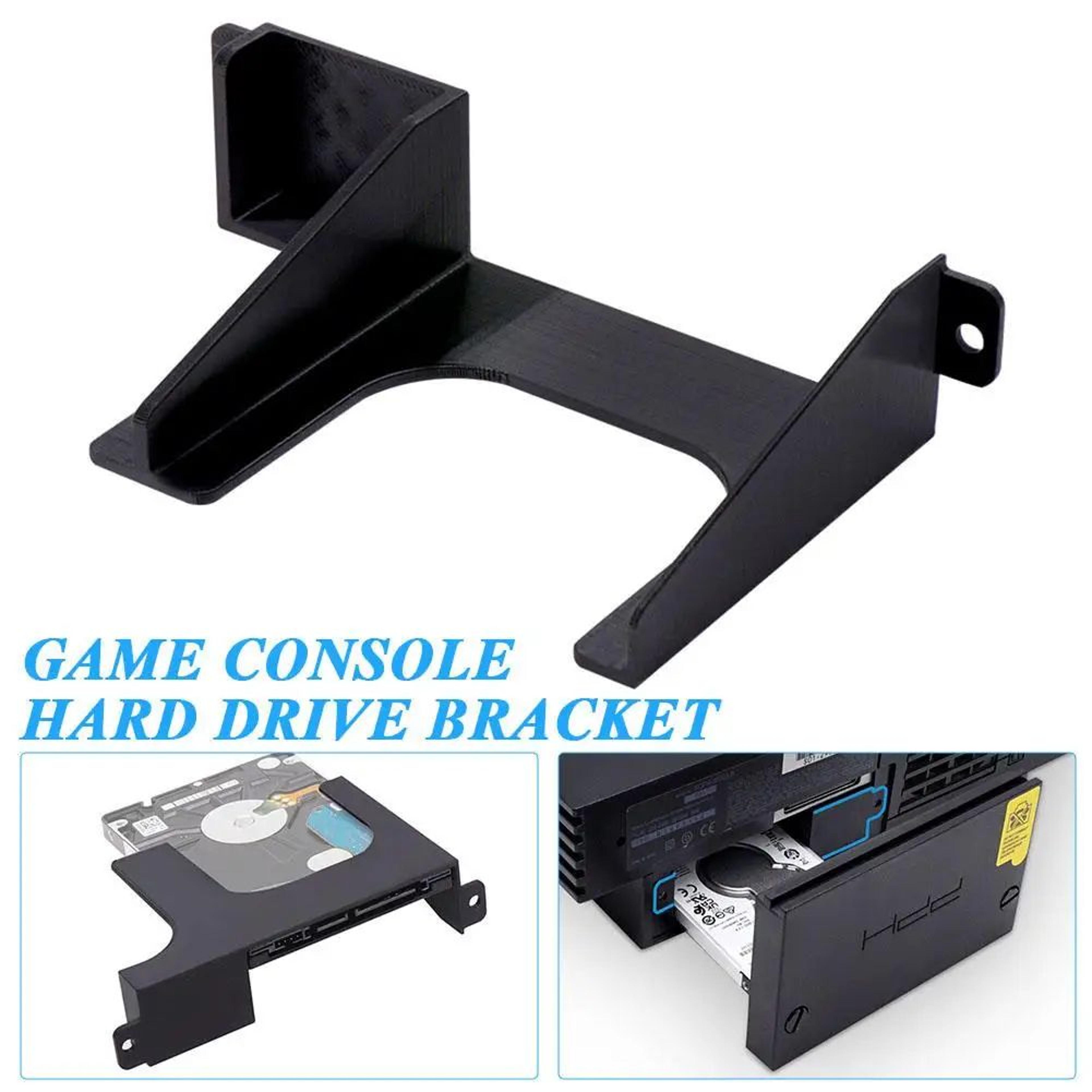 PS2 Fat 25Inch HDD  SSD Mounting Bracket  Secure Storage Upgrade Kit 0