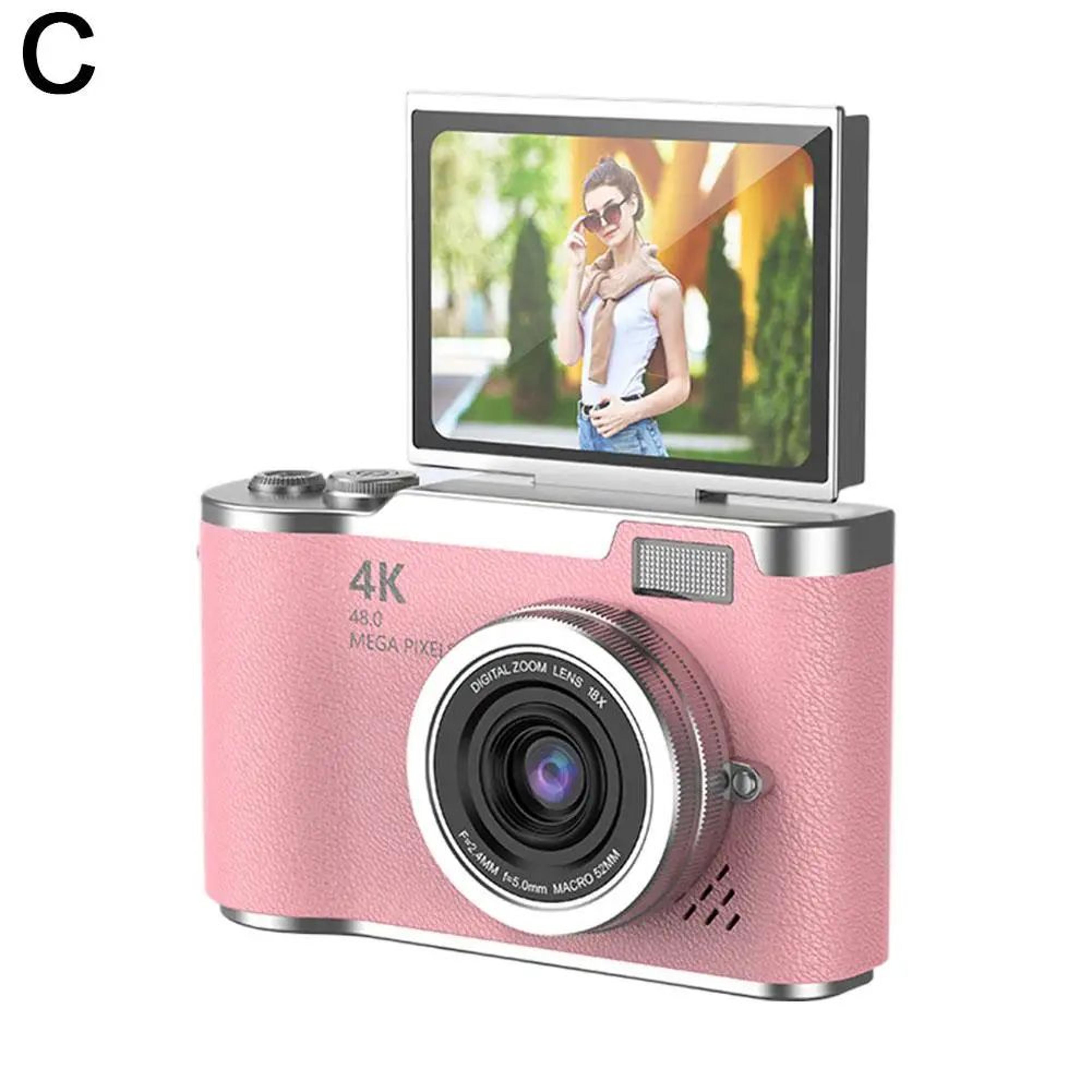 UltraView 4K FlipScreen Digital Camera  48MP Compact Travel  Selfie Camera 9