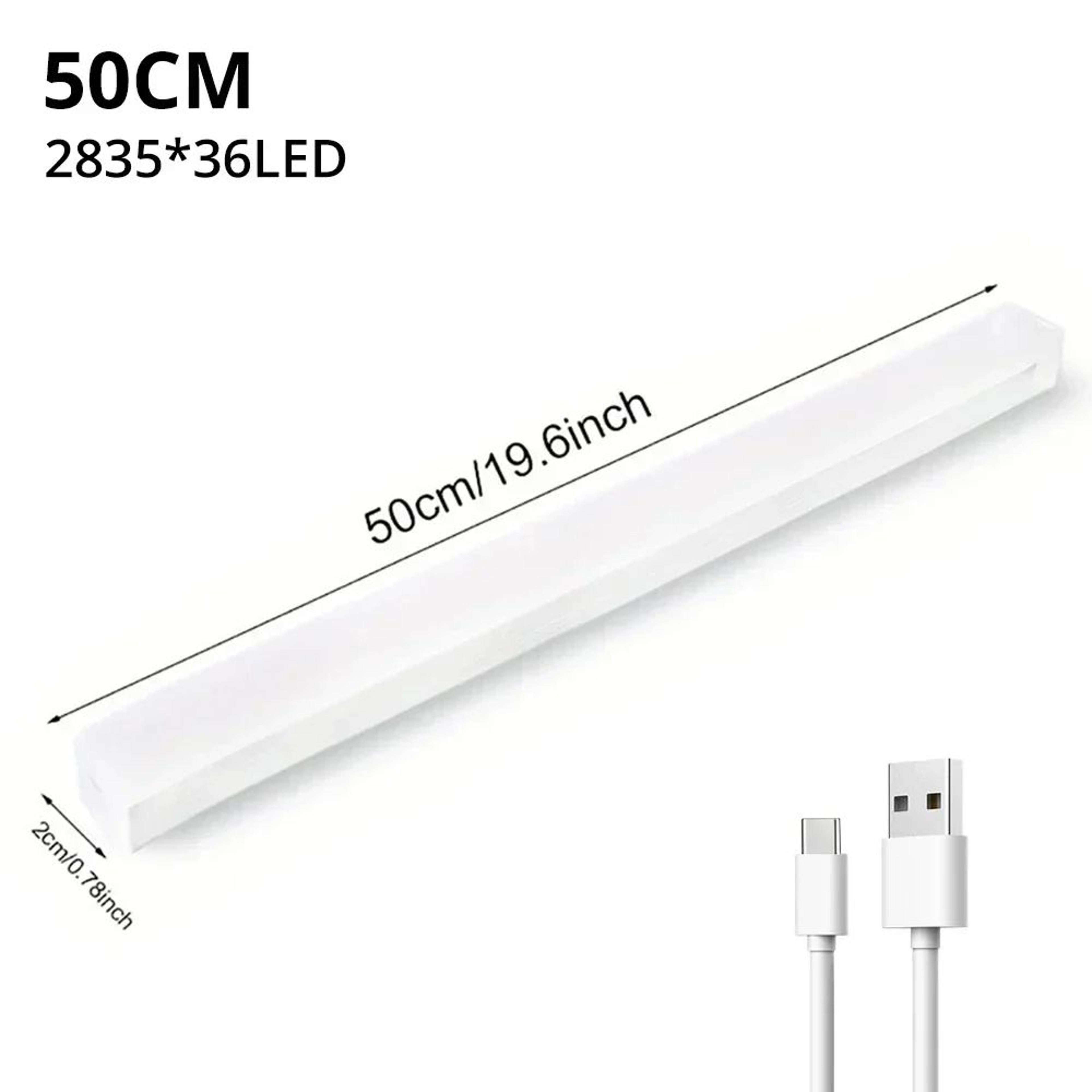 Rechargeable Motion Sensor LED Night Light For Cabinets Stairs  Closets 9
