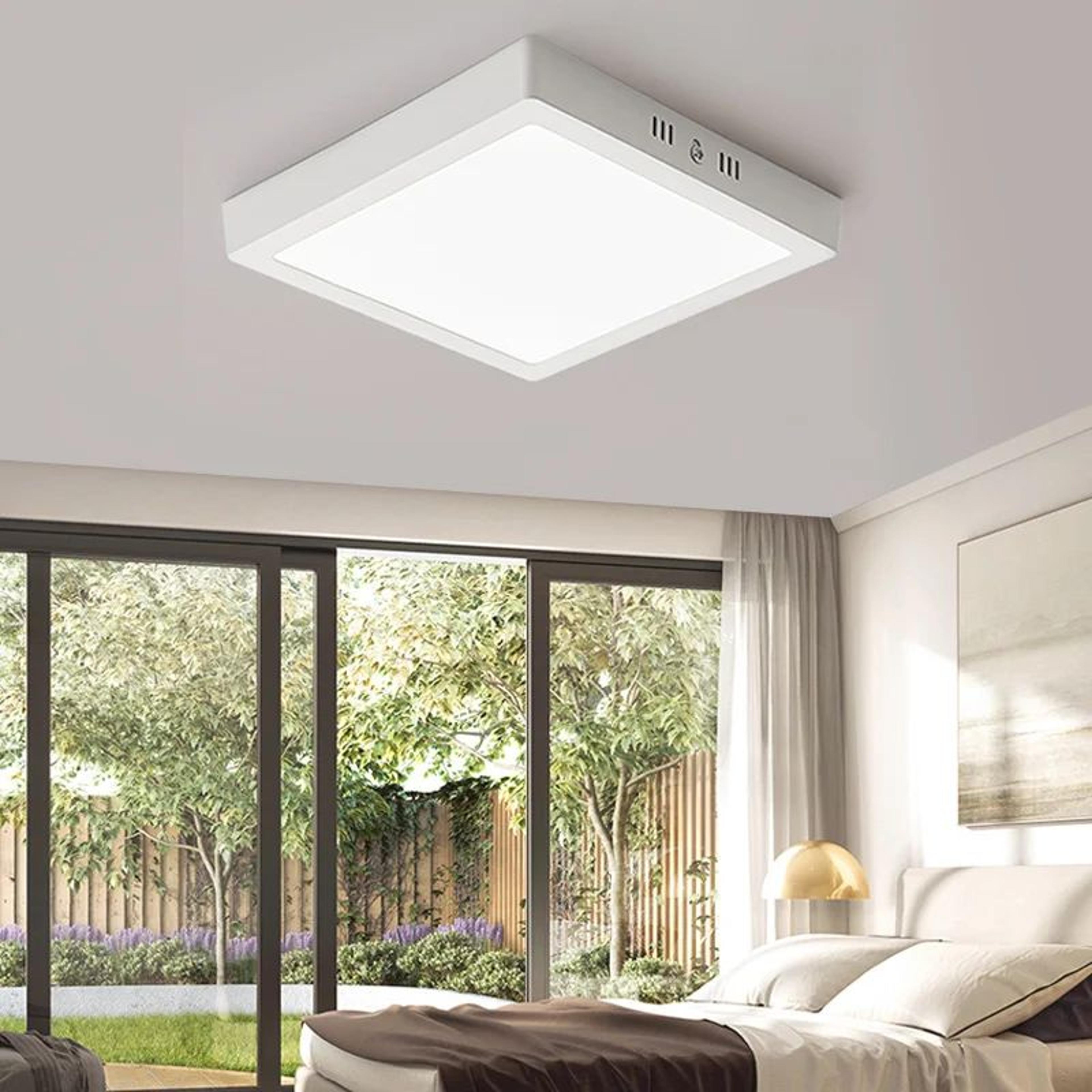 UltraThin Modern LED Ceiling Light  Flush Mount Panel For Living  Bedroom 4