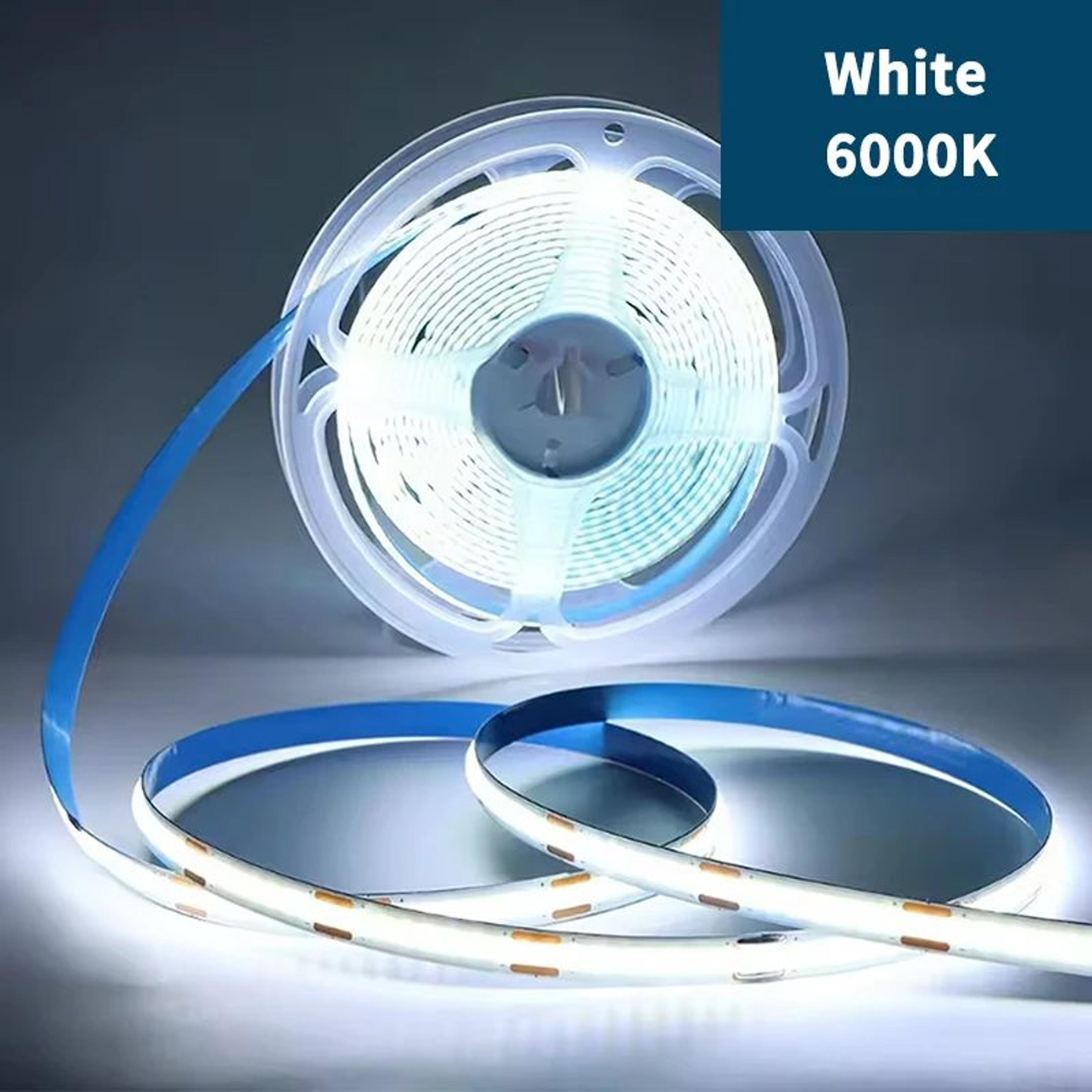 USB COB LED Strip Light 320 LEDsm  High Density Flexible Lighting 3000K4000K6000K 7
