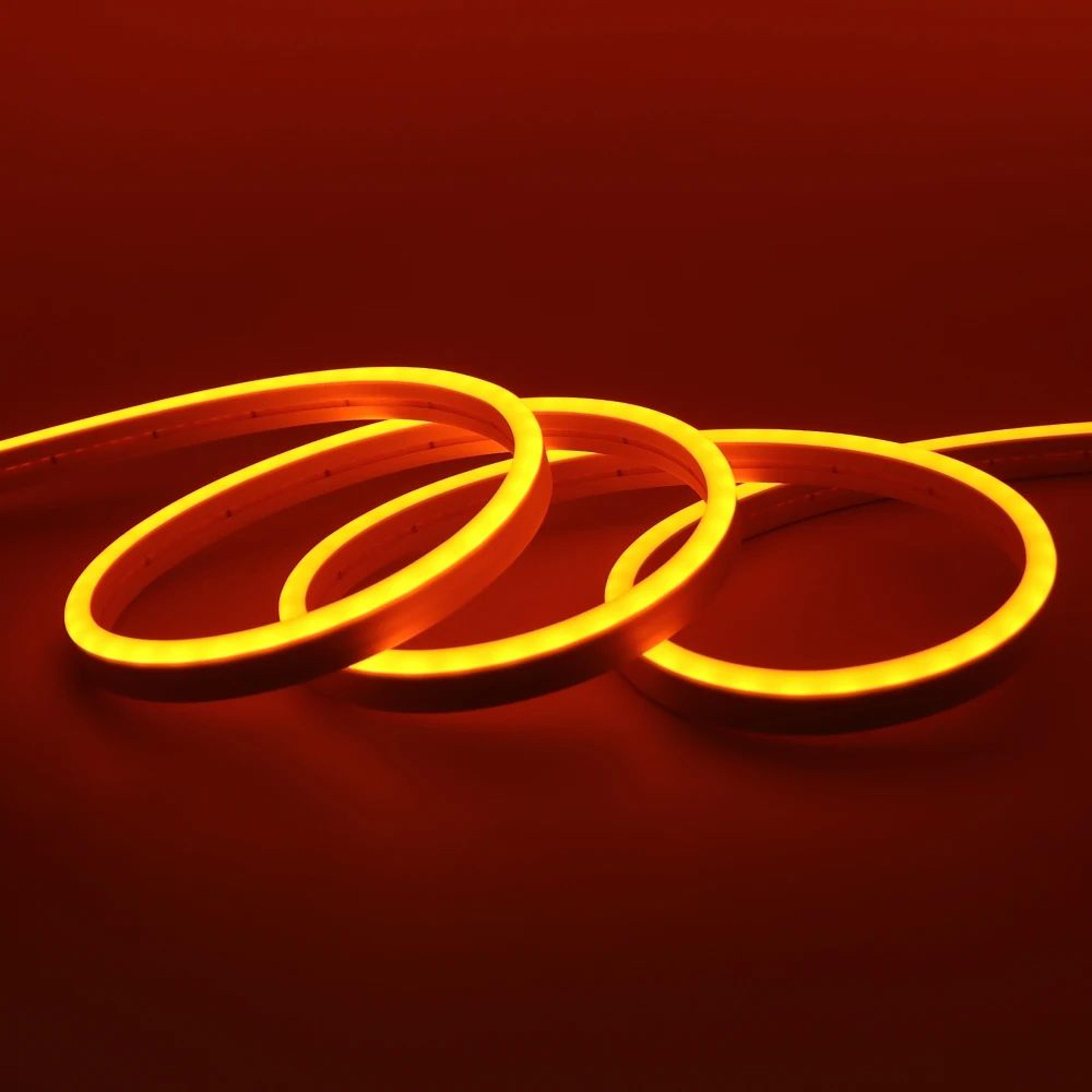 24V IP67 Waterproof Neon LED Strip Light 120M Silicone Neon Rope For TV Backlight  Home Decor 6