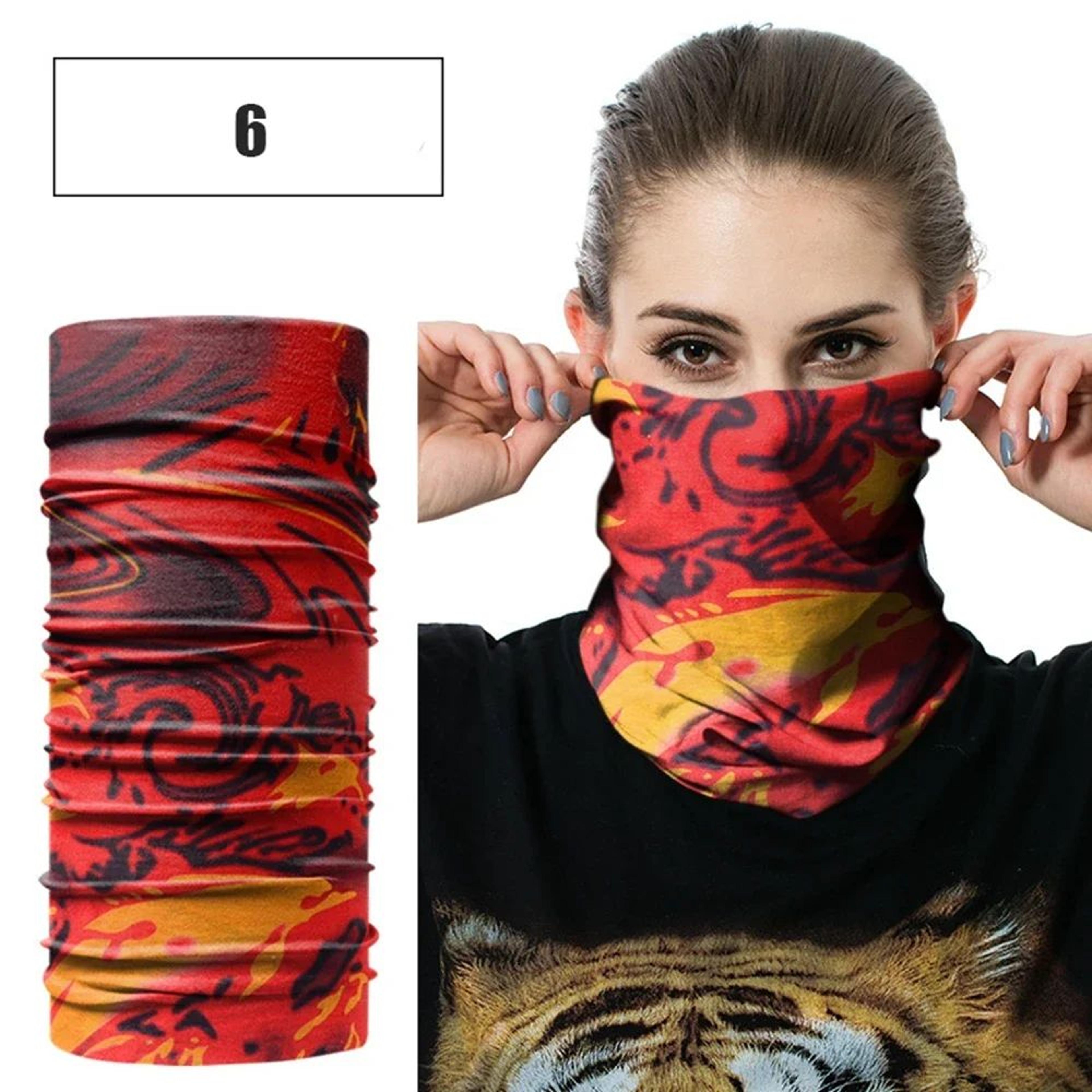AllSeason Neck Gaiter Tube Bandana  Breathable UV Protection Face Cover For Outdoor Sports  Travel 4
