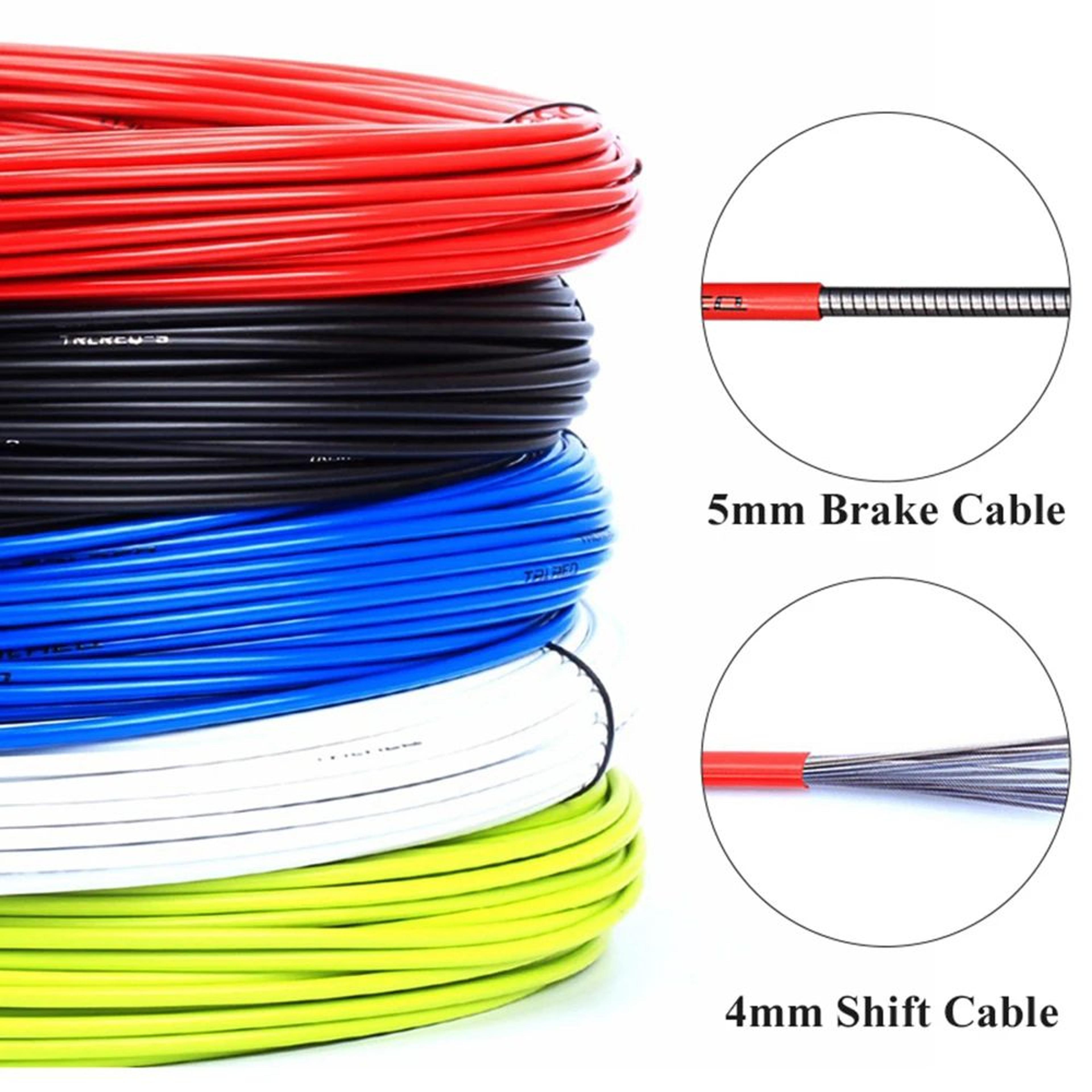 3m SmoothGlide Bicycle Cable Housing Kit 4mm5mm For MTB  Road Bike Brakes And Shifting 0