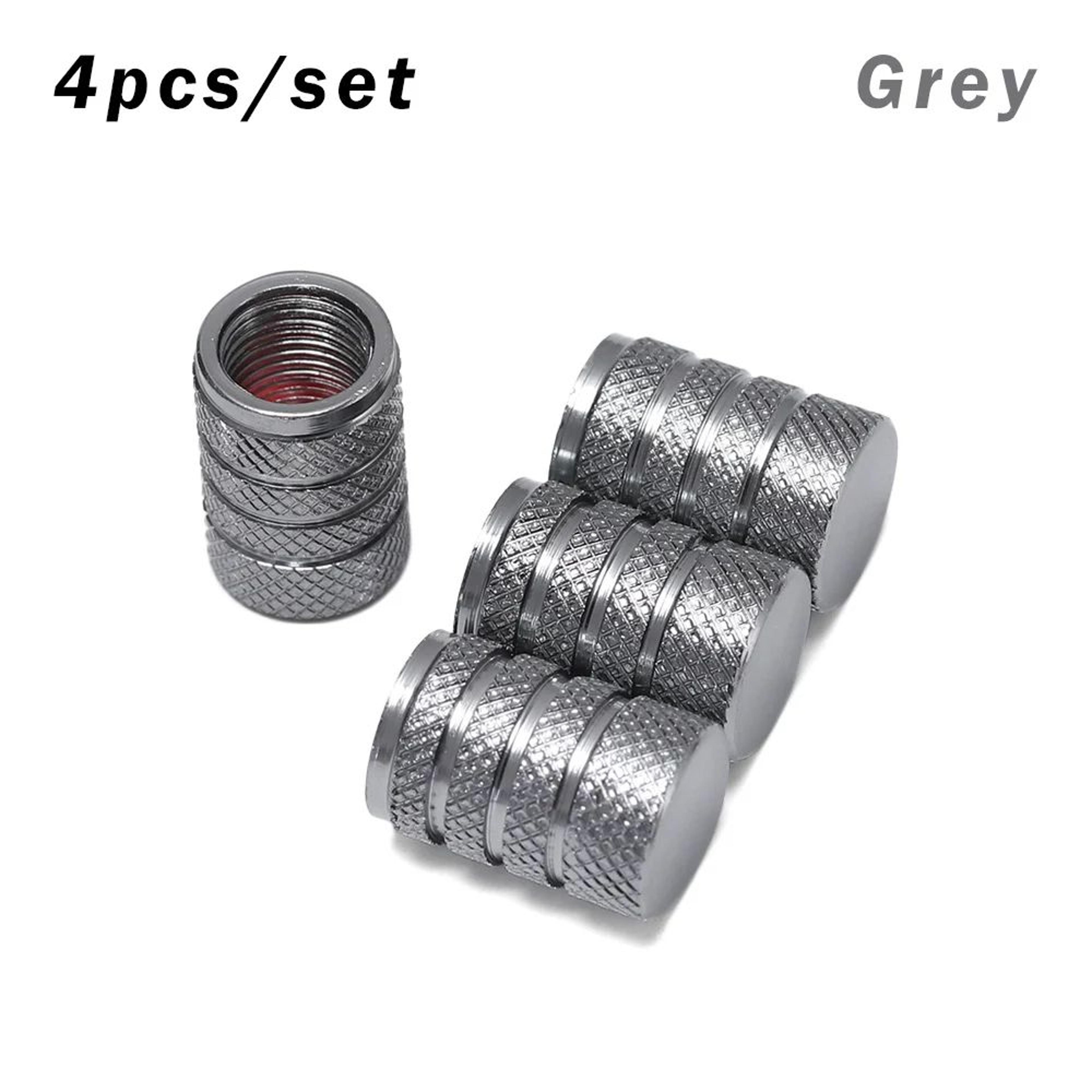 Aluminum Tire Valve Caps 4Pack Dustproof Valve Stem Covers For Cars Motorcycles  Bikes 15