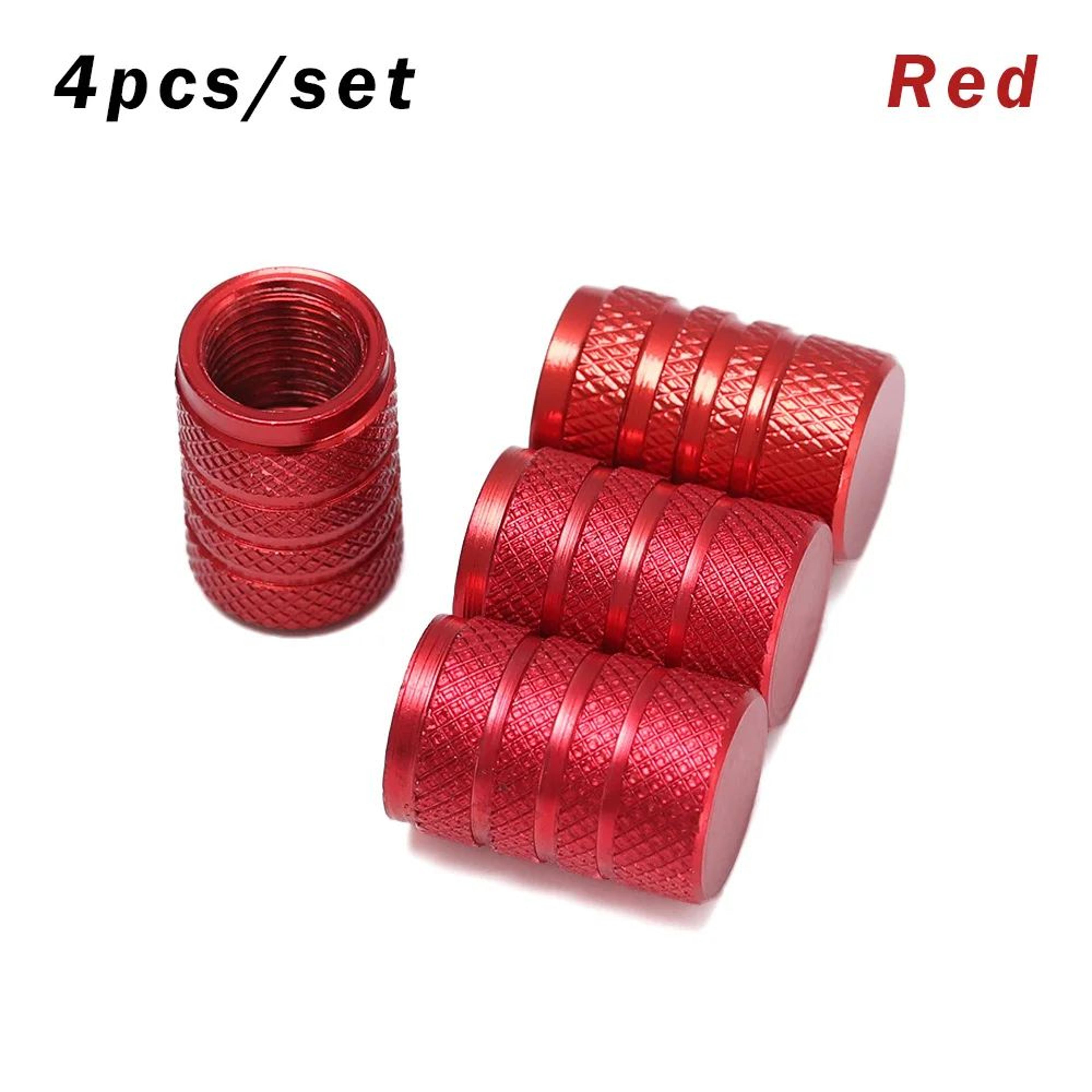 Aluminum Tire Valve Caps 4Pack Dustproof Valve Stem Covers For Cars Motorcycles  Bikes 10