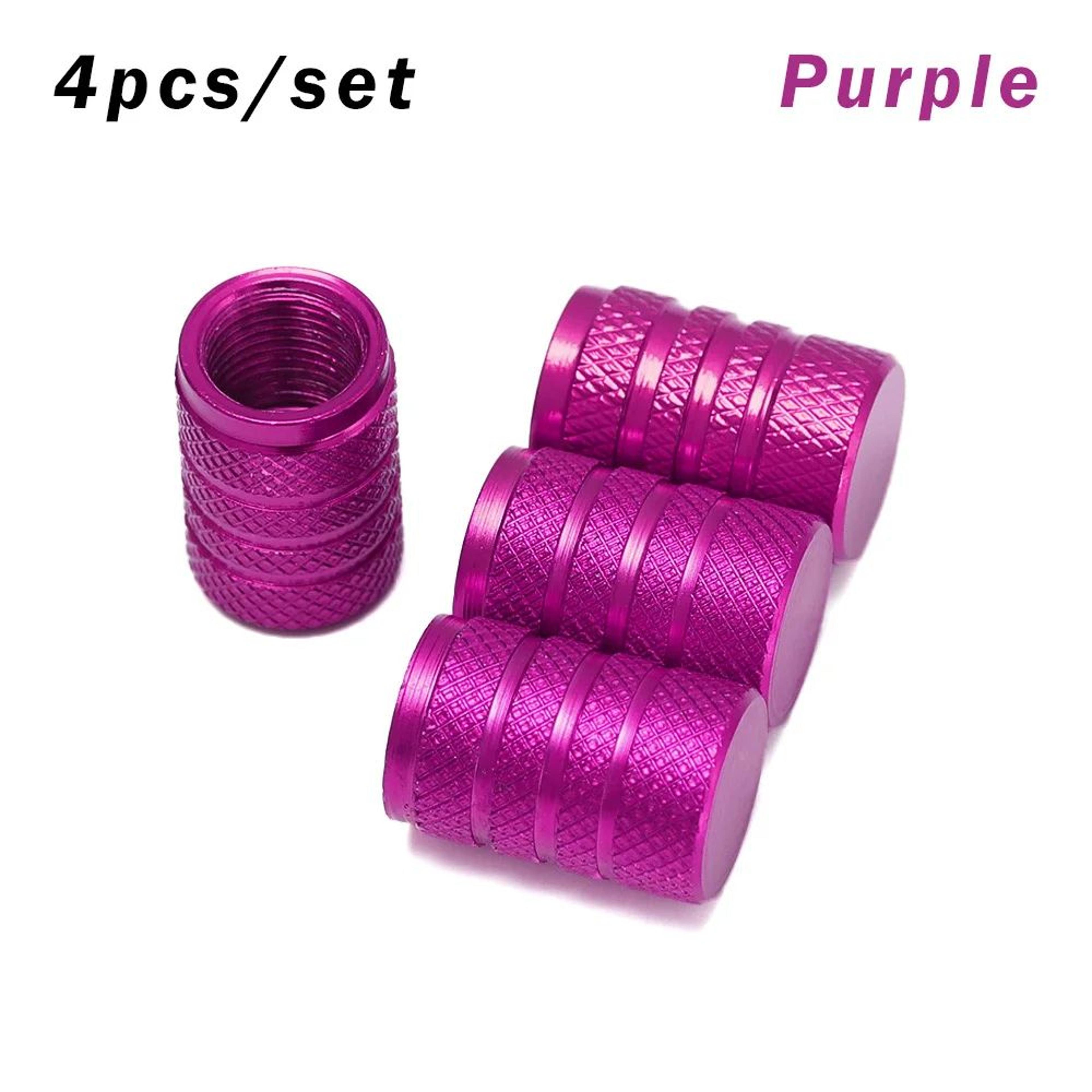 Aluminum Tire Valve Caps 4Pack Dustproof Valve Stem Covers For Cars Motorcycles  Bikes 13