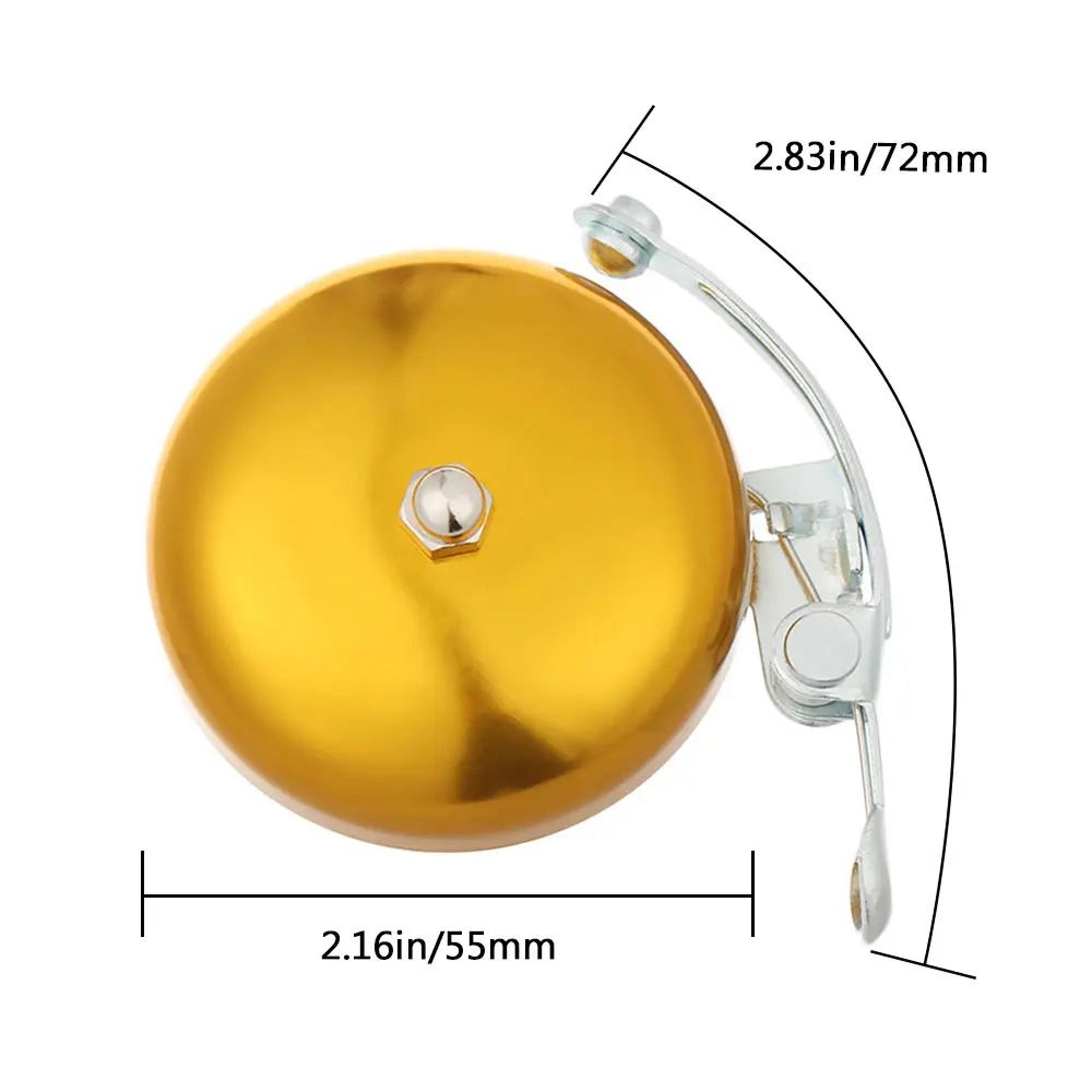Retro Aluminum Alloy Bike Bell  Loud Universal Handlebar Bell For Mountain  City Bikes 5