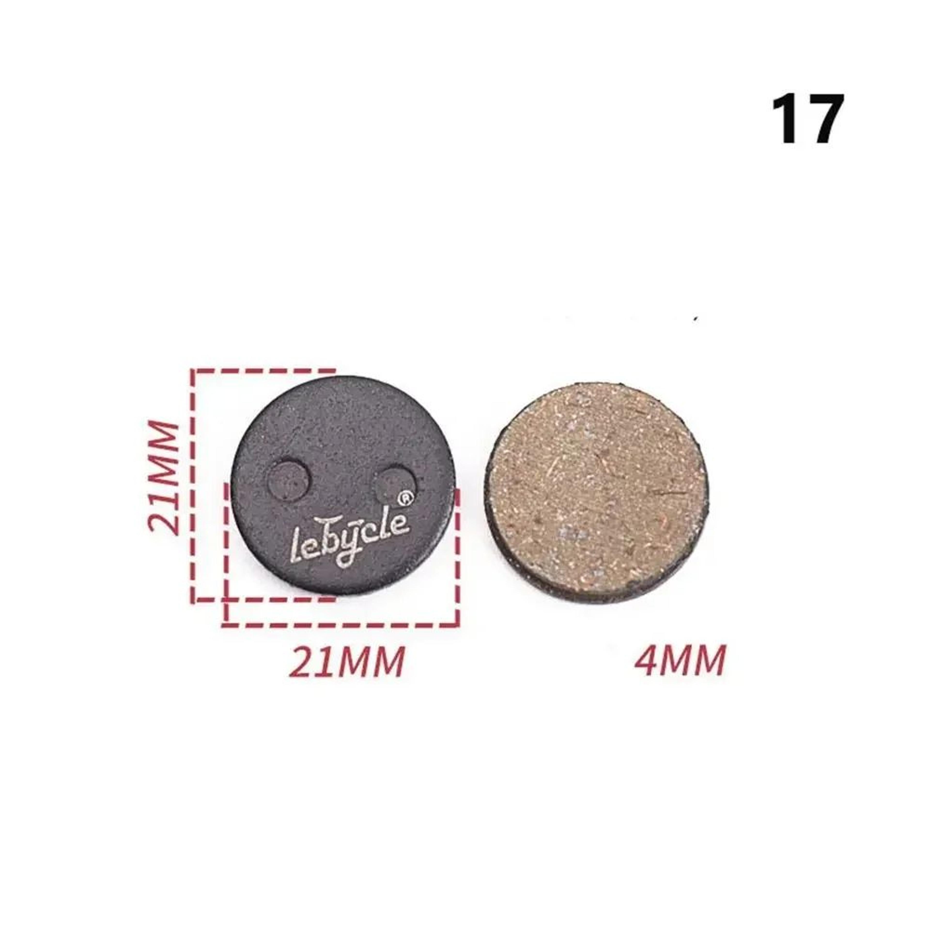 Universal MTB Disc Brake Pads Pair  Quiet StrongStopping Mountain Bike Brake Pads For Road  MTB 18