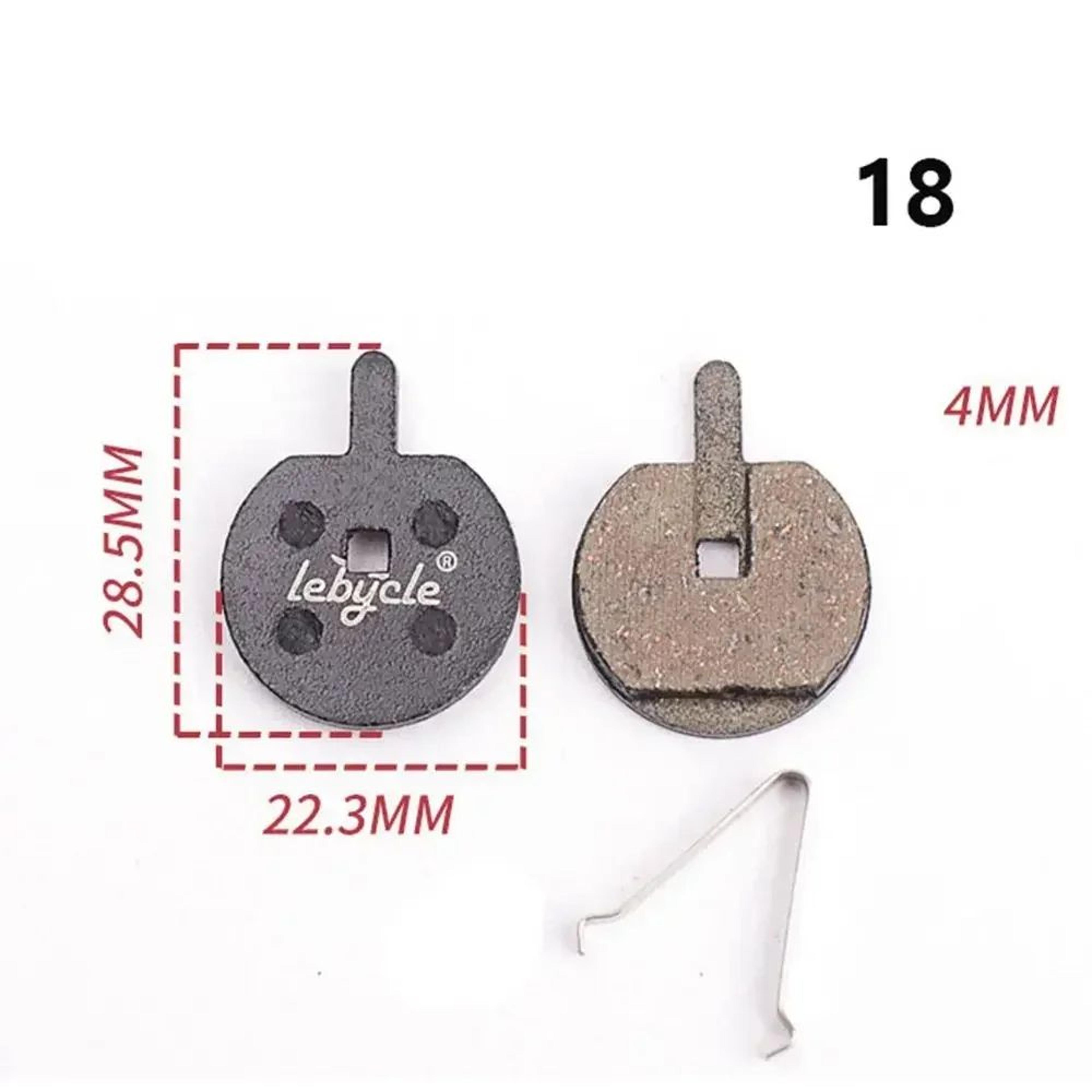 Universal MTB Disc Brake Pads Pair  Quiet StrongStopping Mountain Bike Brake Pads For Road  MTB 19