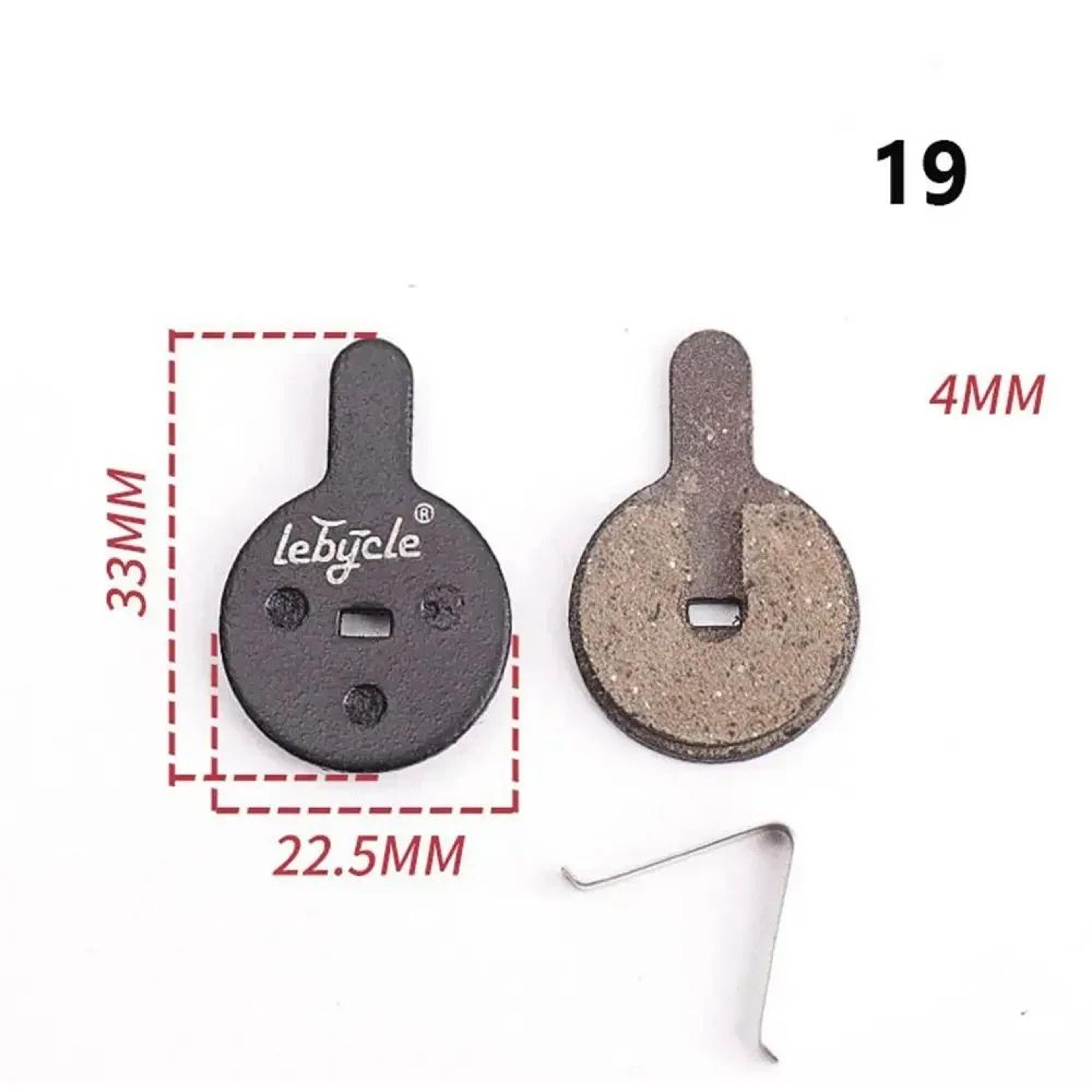 Universal MTB Disc Brake Pads Pair  Quiet StrongStopping Mountain Bike Brake Pads For Road  MTB 20