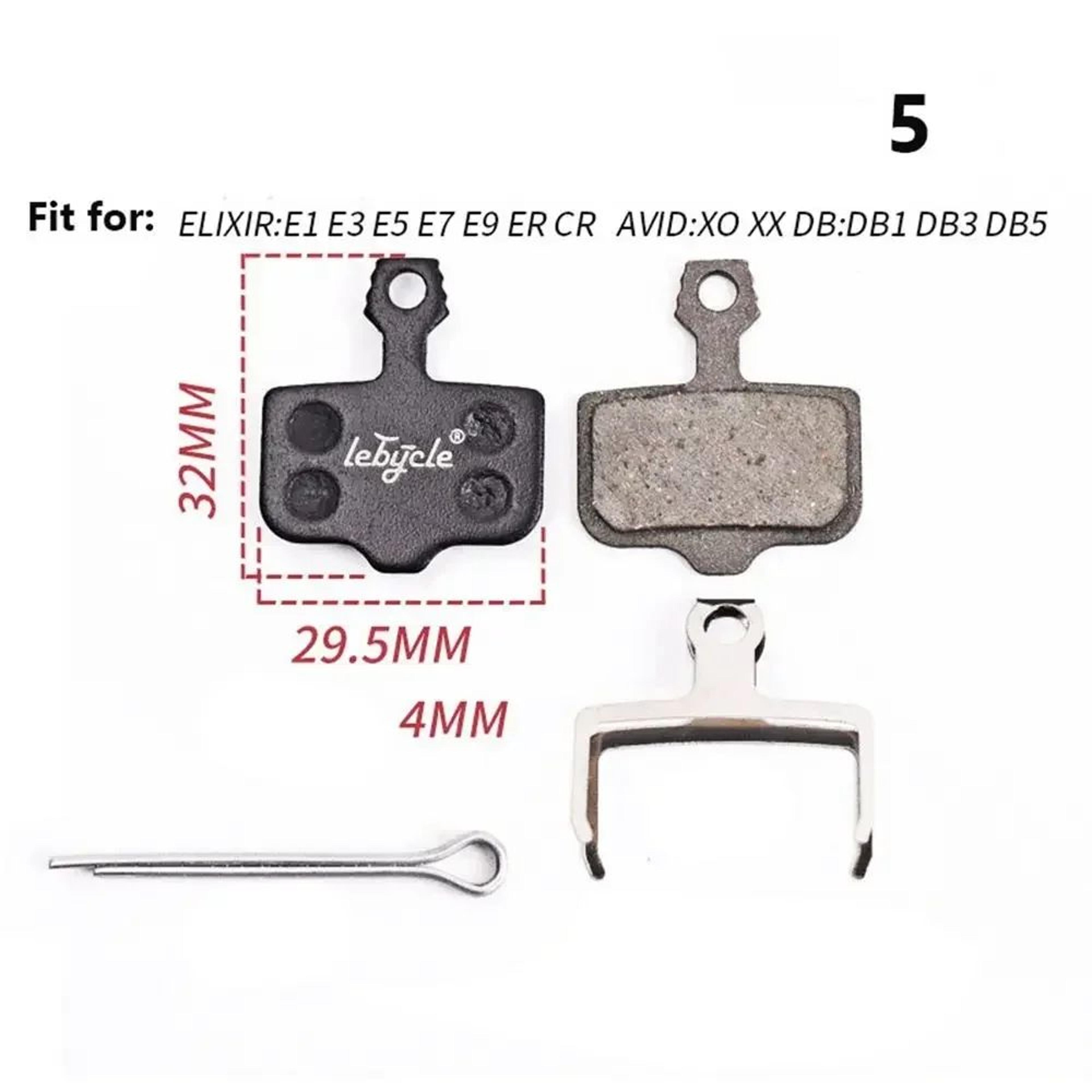 Universal MTB Disc Brake Pads Pair  Quiet StrongStopping Mountain Bike Brake Pads For Road  MTB 10