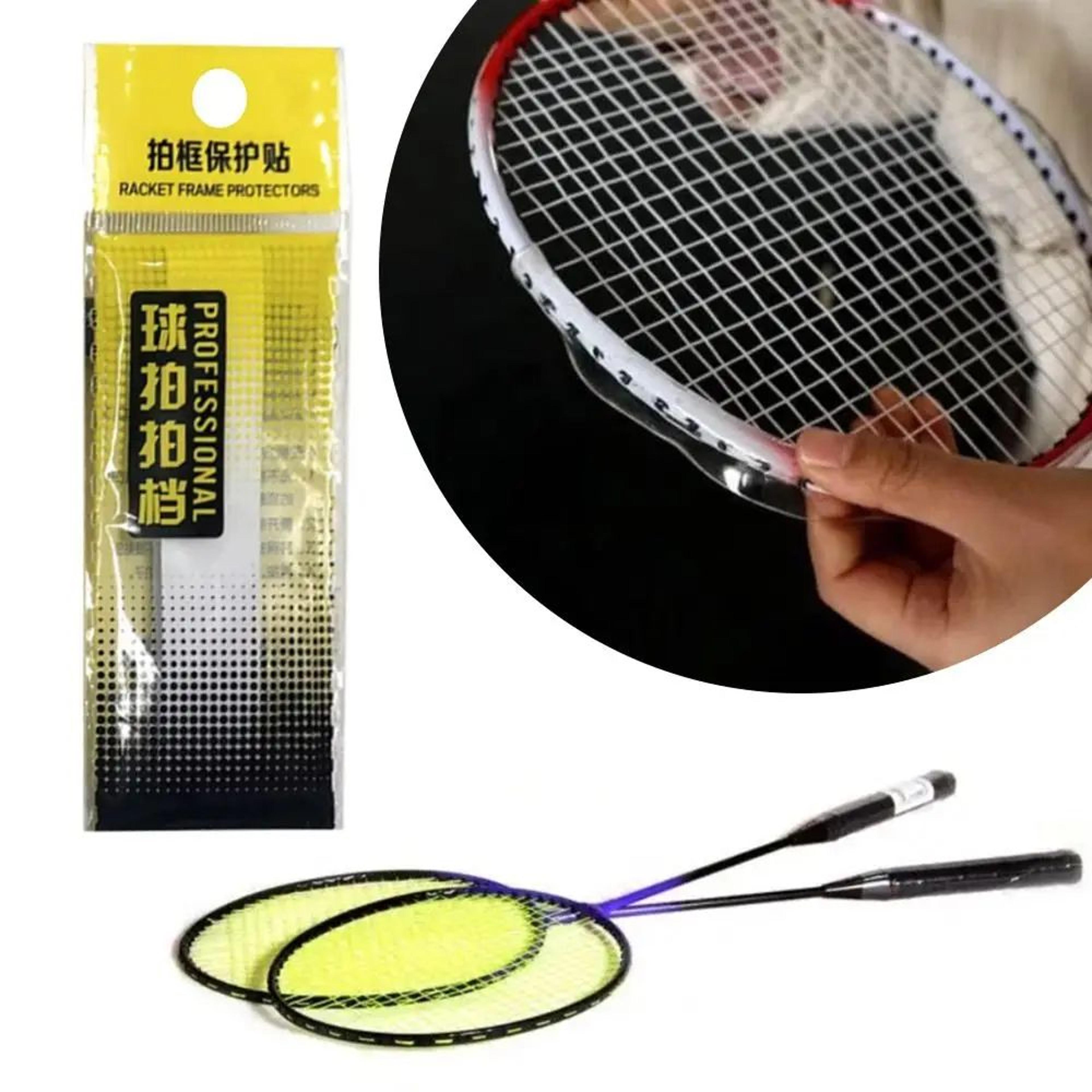 Invisible Transparent Racket Edge Tape  SelfAdhesive Racket Frame Protector For Badminton  Tennis 4