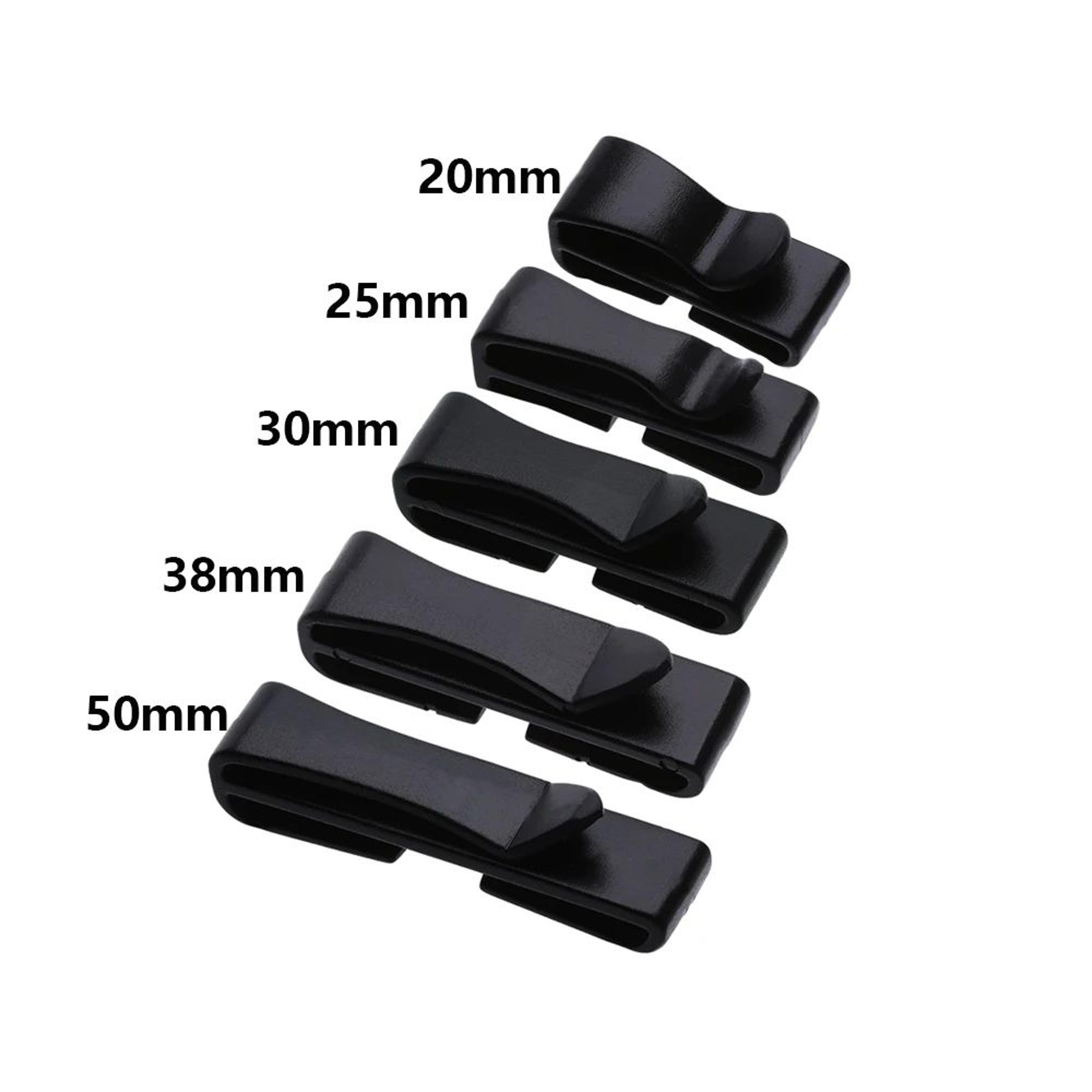 5Piece MOLLE Webbing Buckle Strap Keepers  Backpack Strap Keeper  Belt End Clip Set 2050mm 4