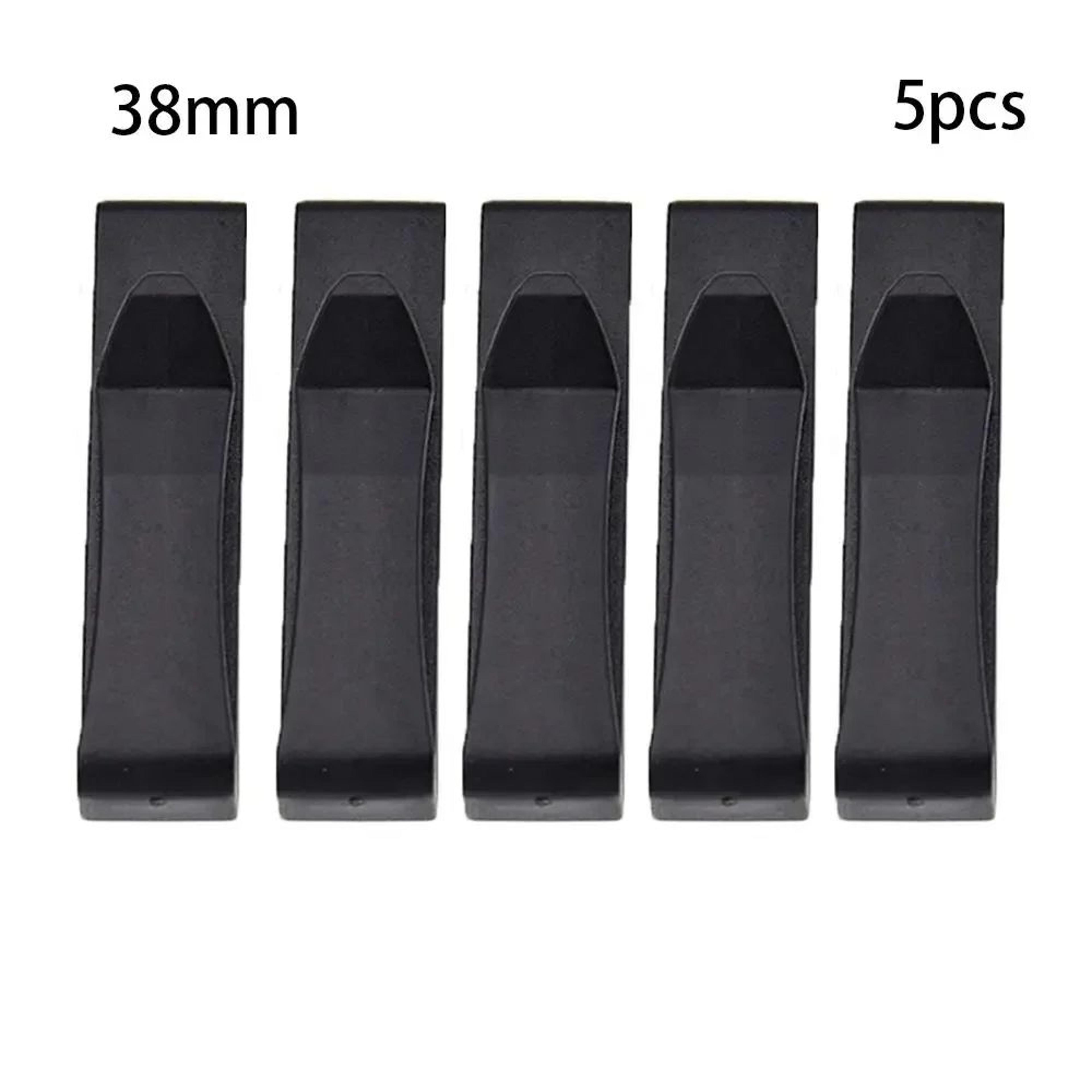 5Piece MOLLE Webbing Buckle Strap Keepers  Backpack Strap Keeper  Belt End Clip Set 2050mm 9