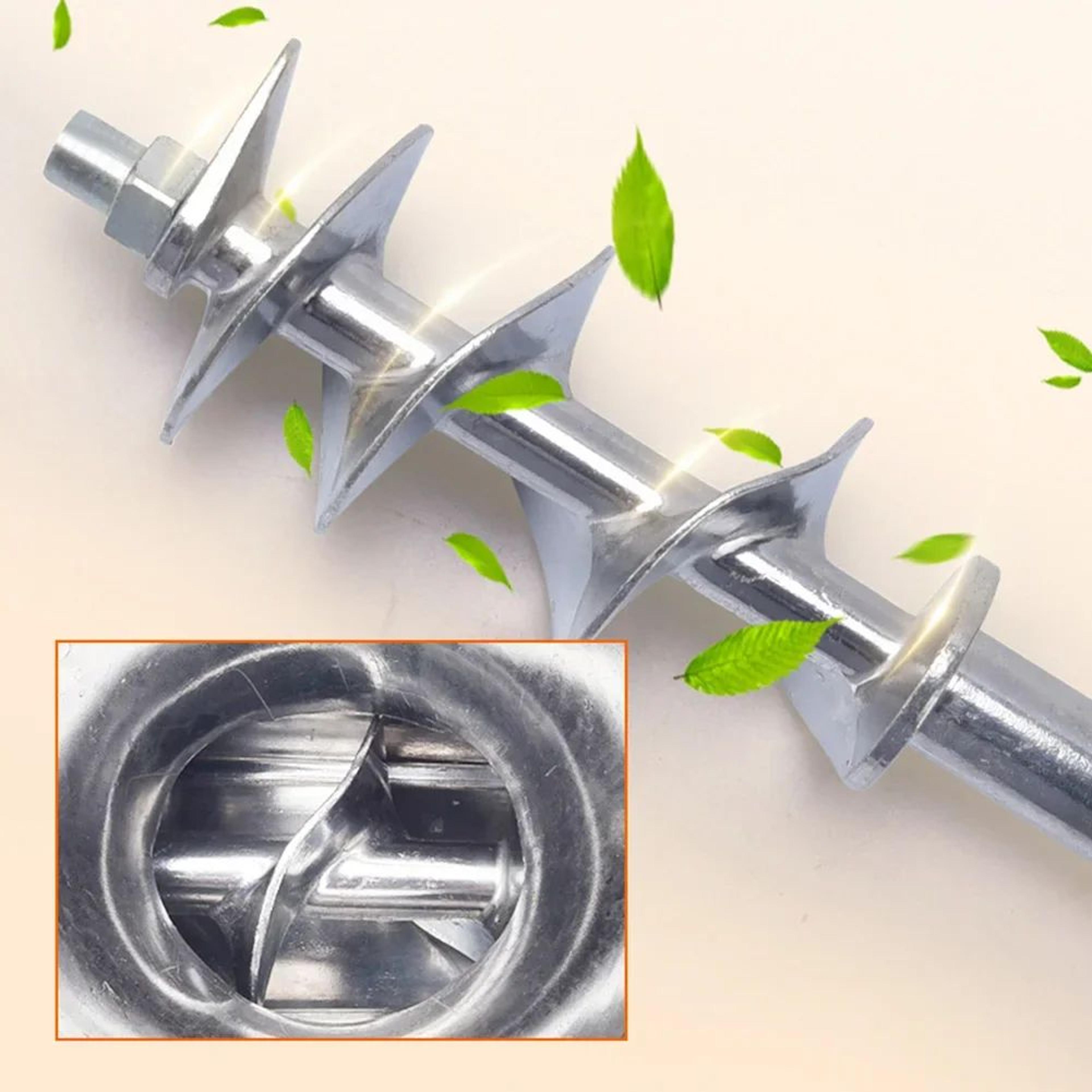 Stainless Steel Manual Meat Grinder With Table Clamp  Hand Crank Food Processor For Meat  Vegetable 3