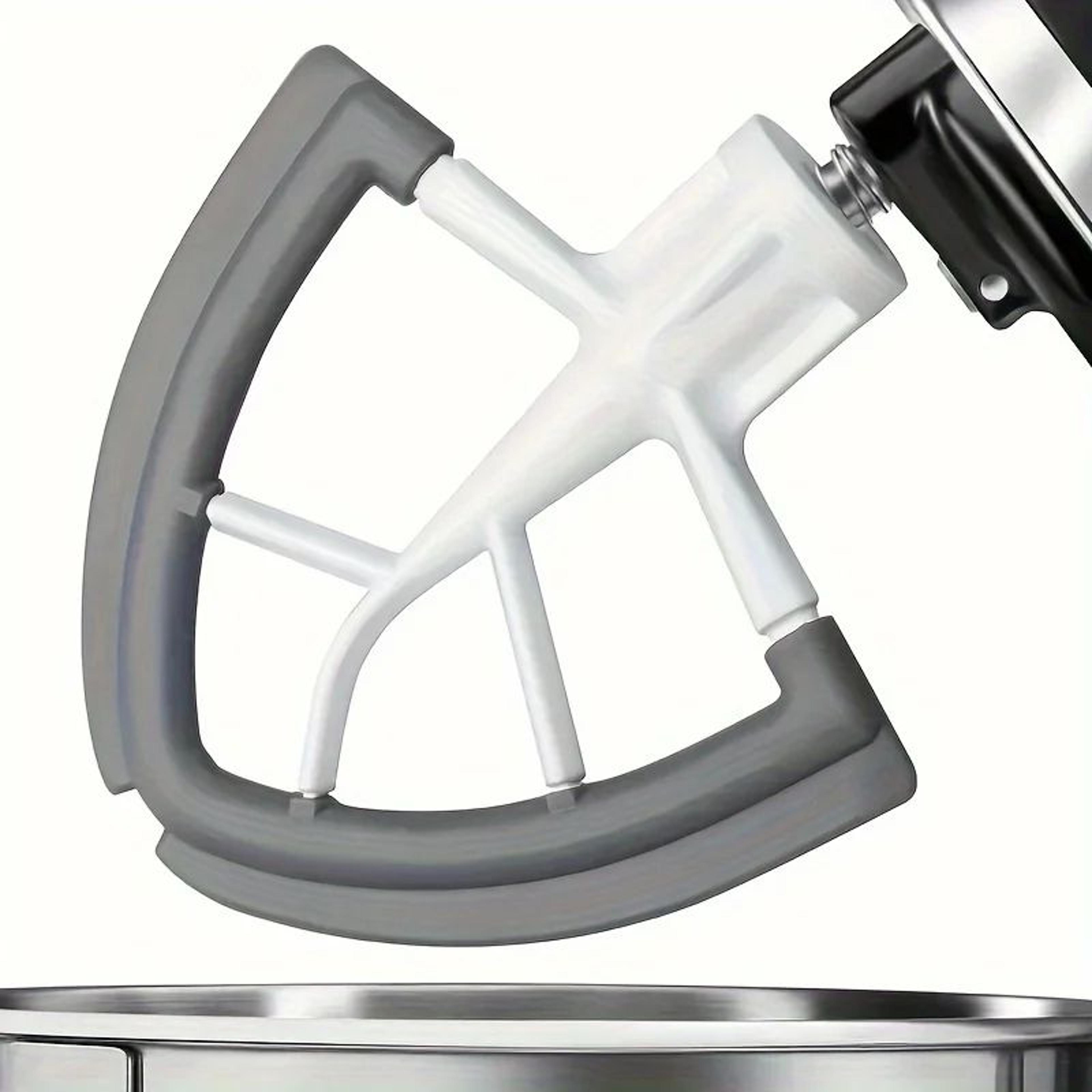 Flex Edge Beater For KitchenAid TiltHead Mixers 455 Quart Scraper Paddle Attachment 0
