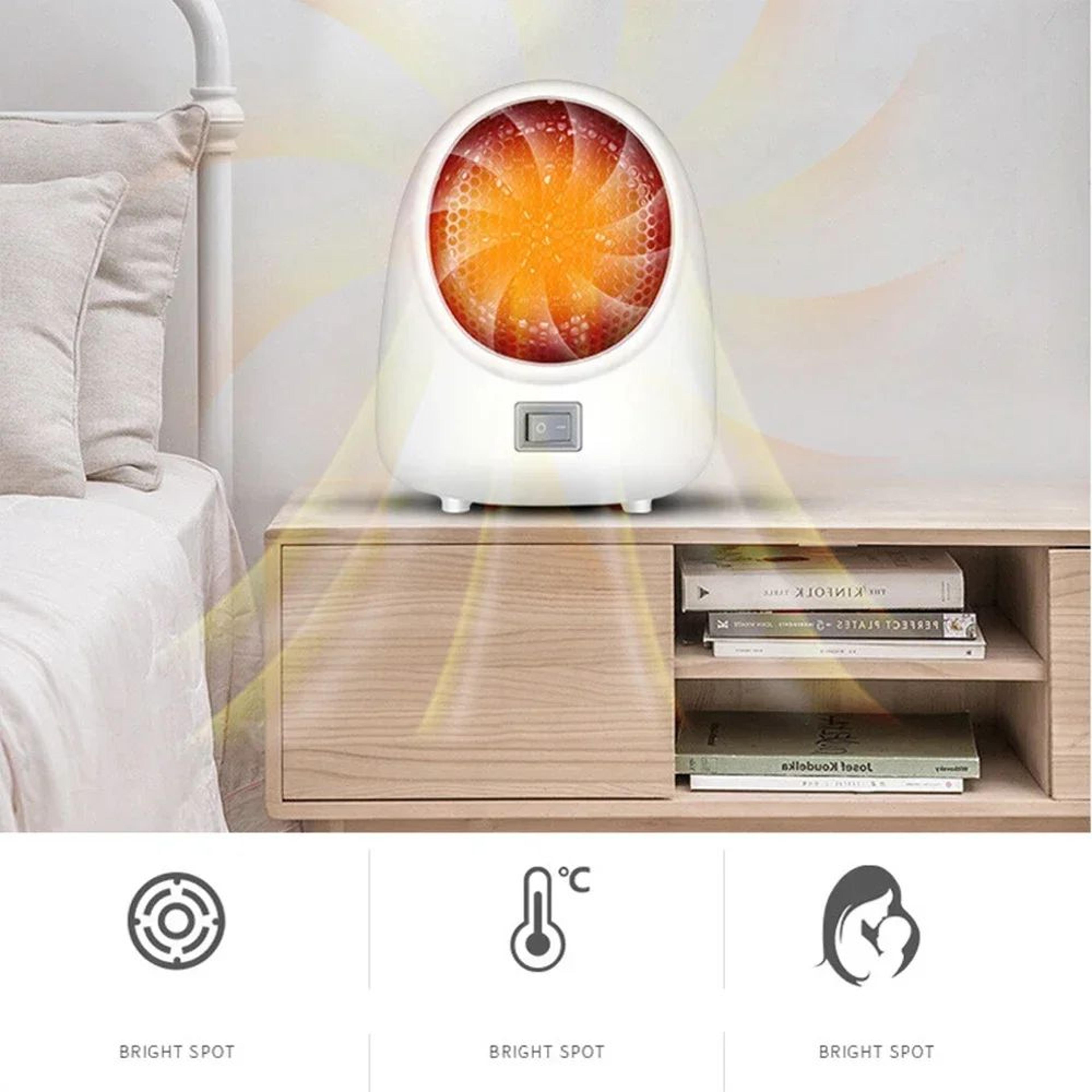 FastHeat Mini Space Heater 220V  Portable Electric Desktop Heater For Home  Office 2