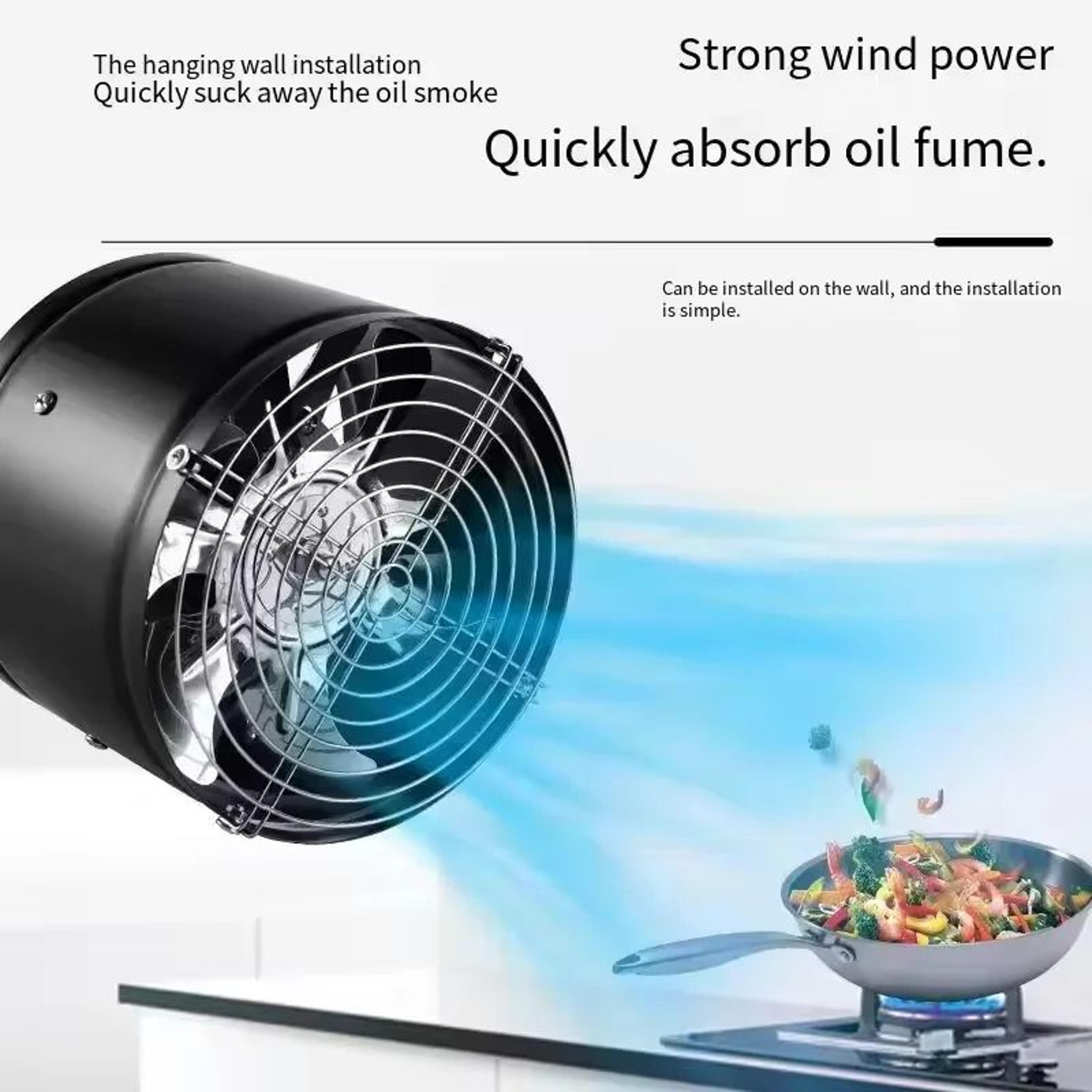 220V Metal Inline Duct Exhaust Fan 46 Inch  Quiet Bathroom Ventilation Fan For Moisture  Odor Remov 1