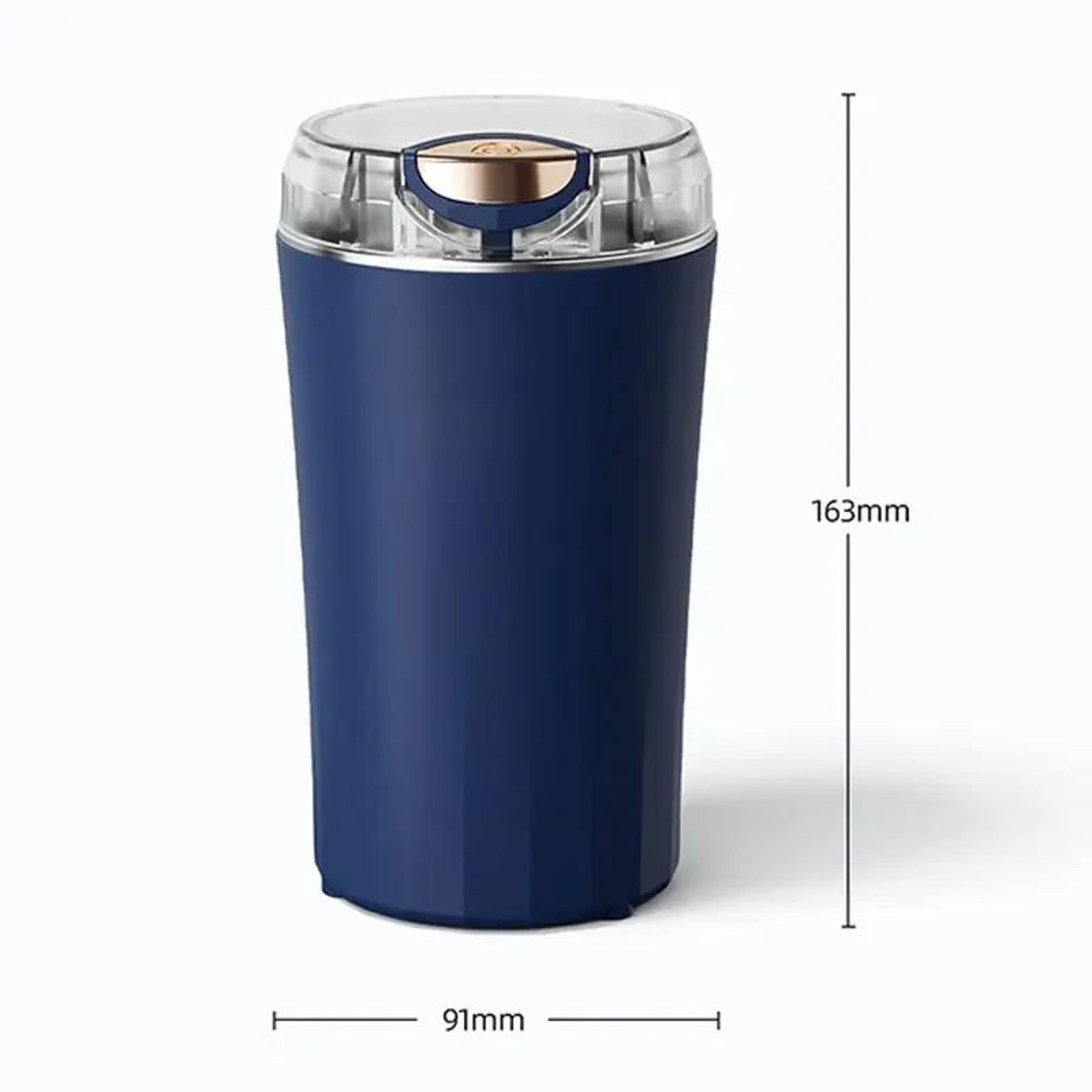Portable 8Blade Electric Coffee Grinder 220V EU  Stainless Steel Coffee Bean  Spice Grinder For Fas 5