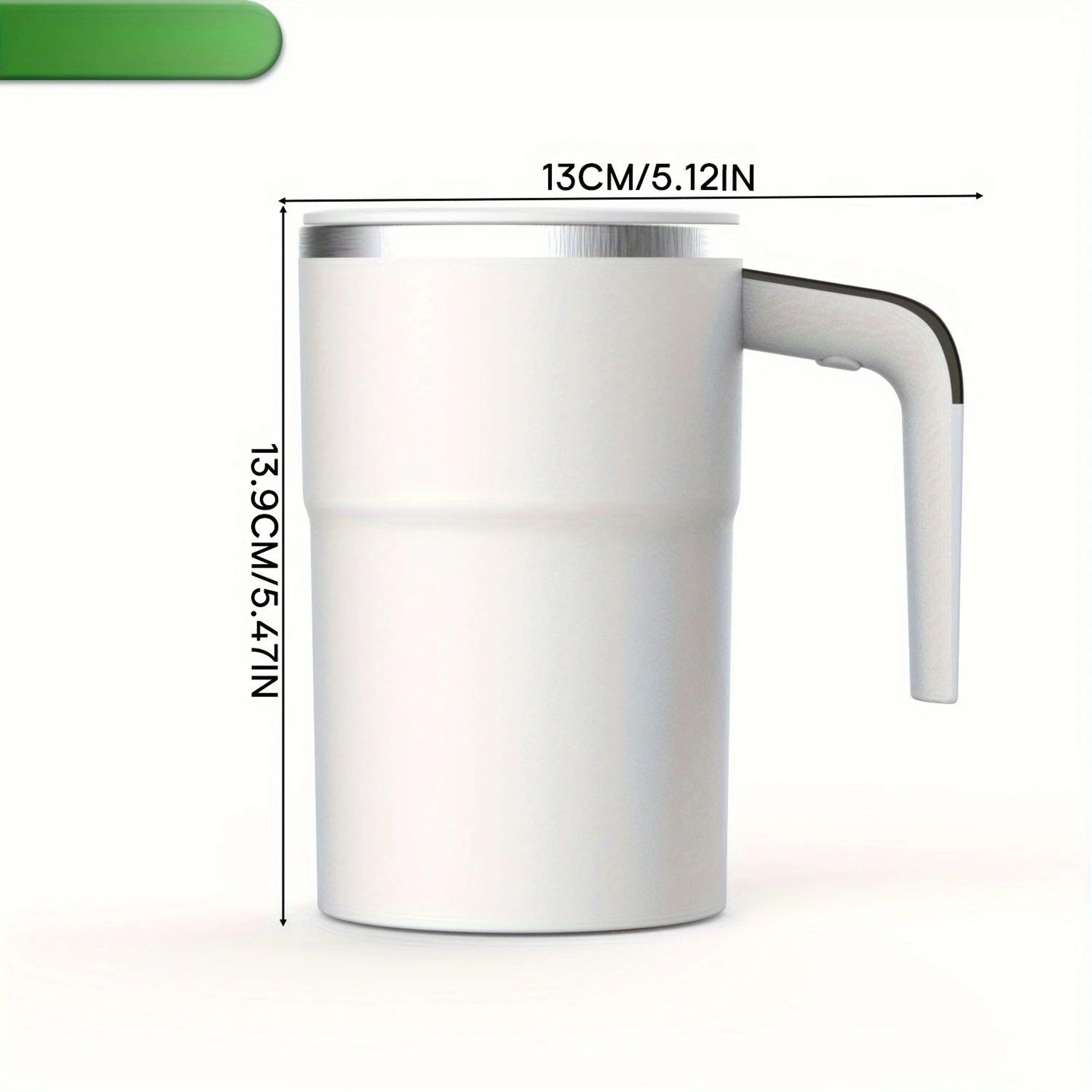 380ml USB Rechargeable SelfStirring Mug With Temperature Display  IP67 Waterproof Design 5