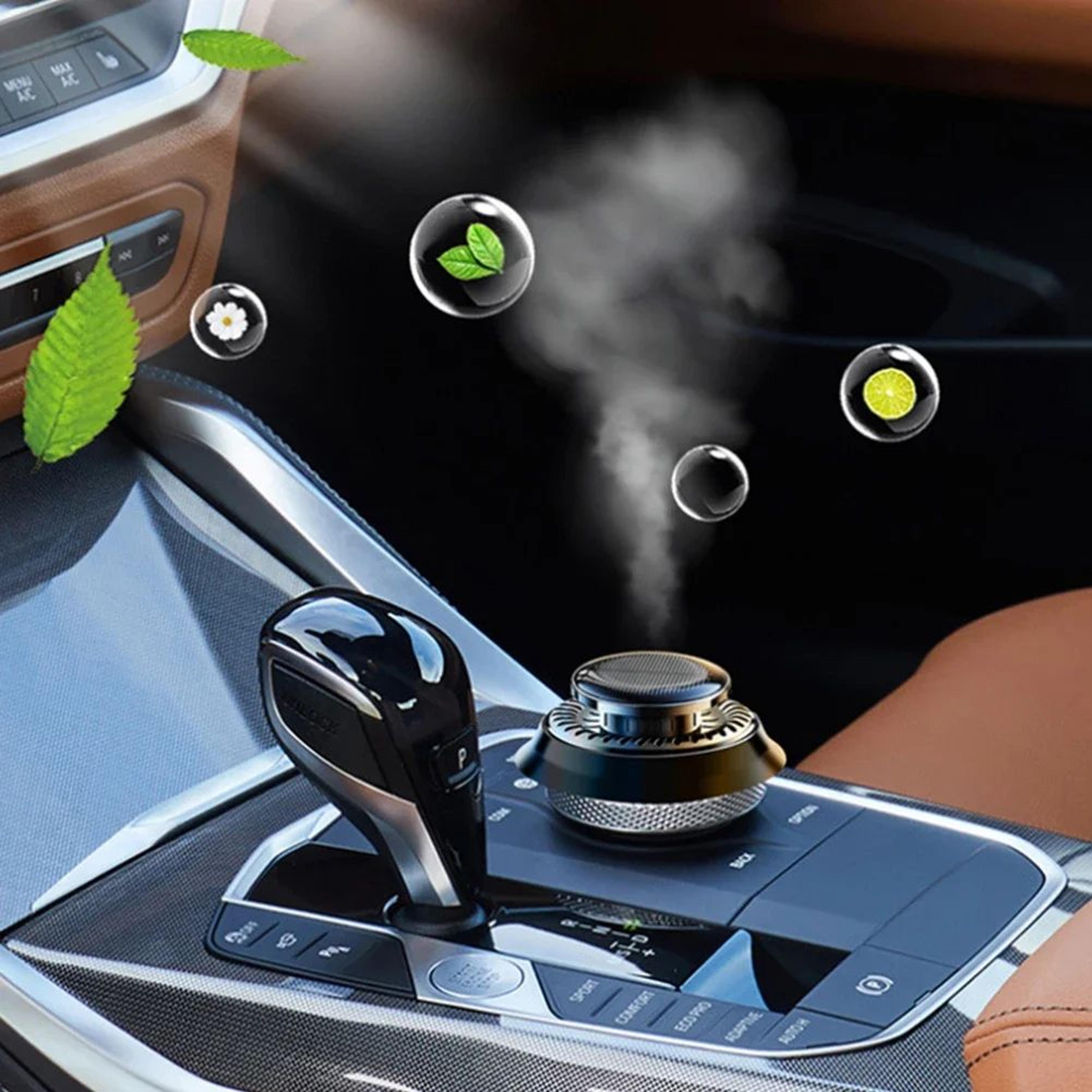 Solar Rotating Aromatherapy Car Diffuser  Solar Car Air Freshener For Essential Oils 3