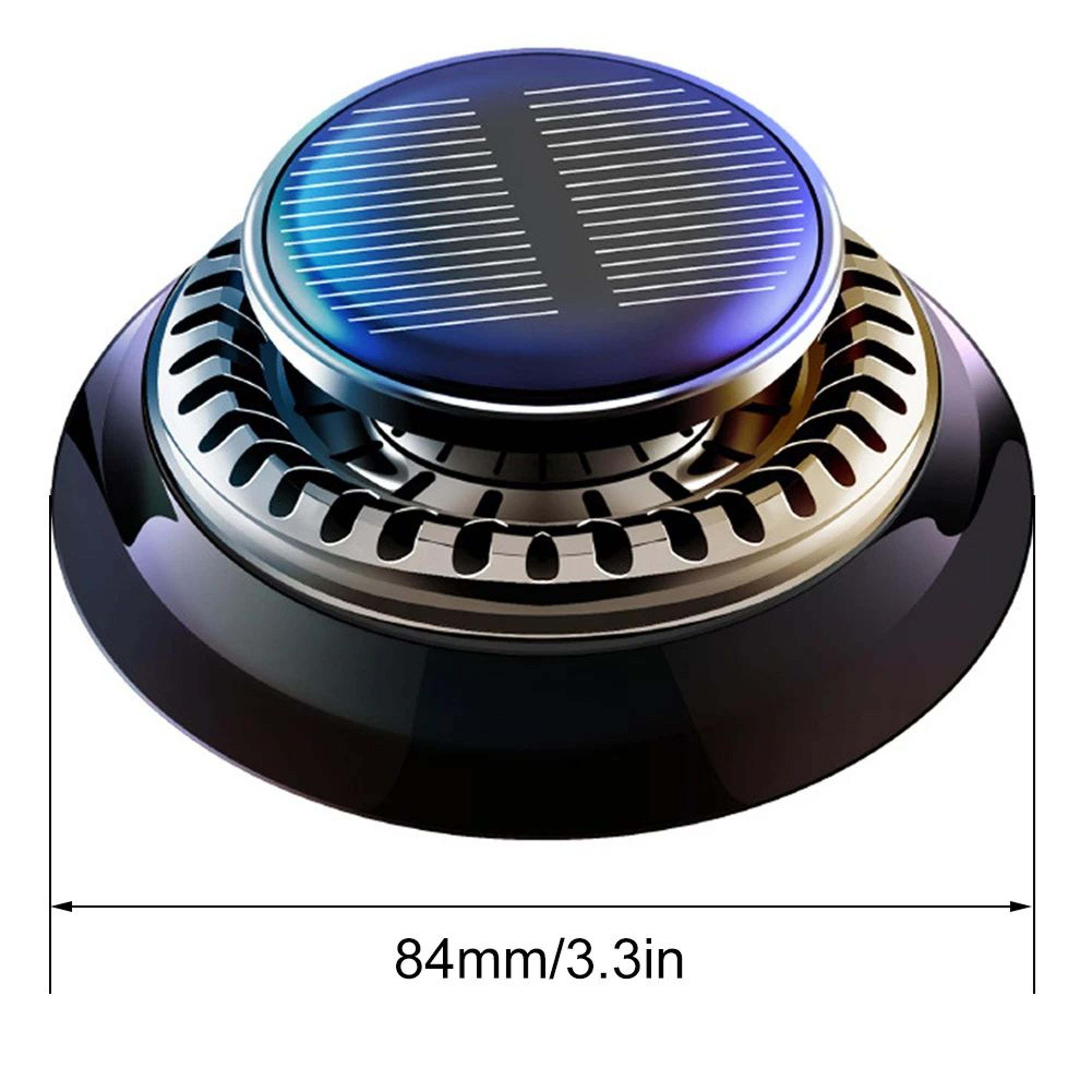 Solar Rotating Aromatherapy Car Diffuser  Solar Car Air Freshener For Essential Oils 5