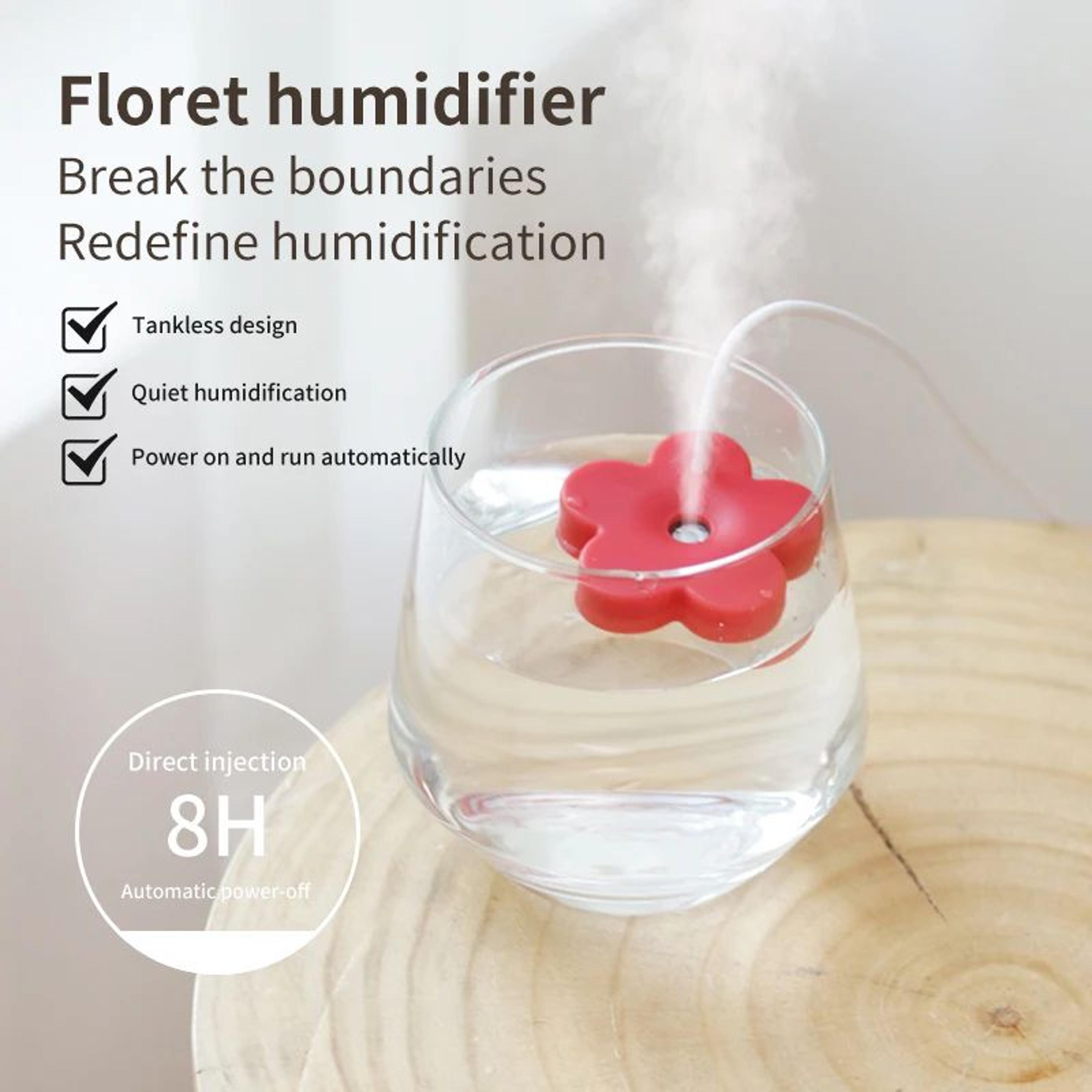 PetalMist Portable Mini USB Humidifier  Aroma Diffuser For Water Bottles 0