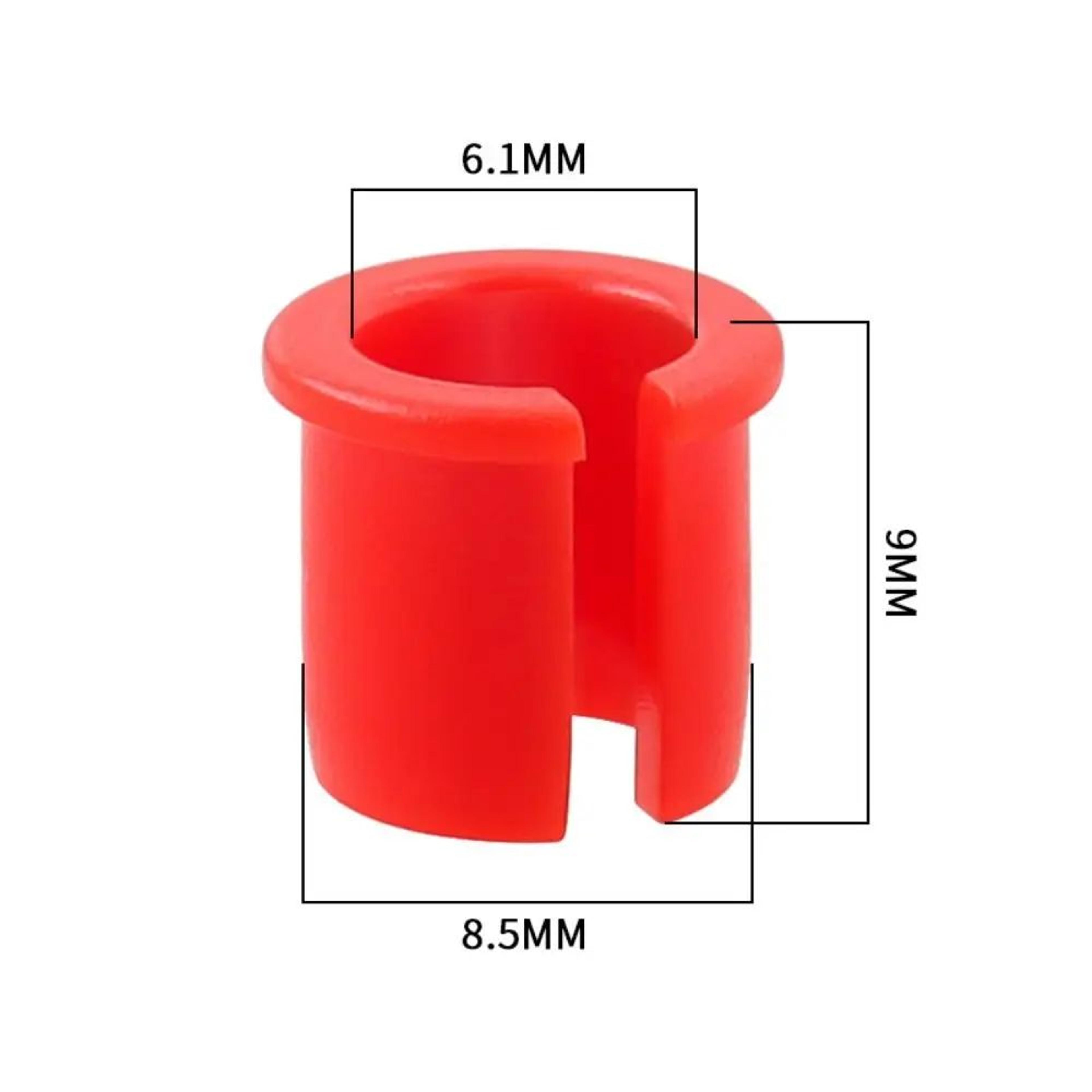 4Pack Bicycle Valve Hole Reducer Sleeves  Presta Valve Rim Grommet Adapter For Secure Fit 5