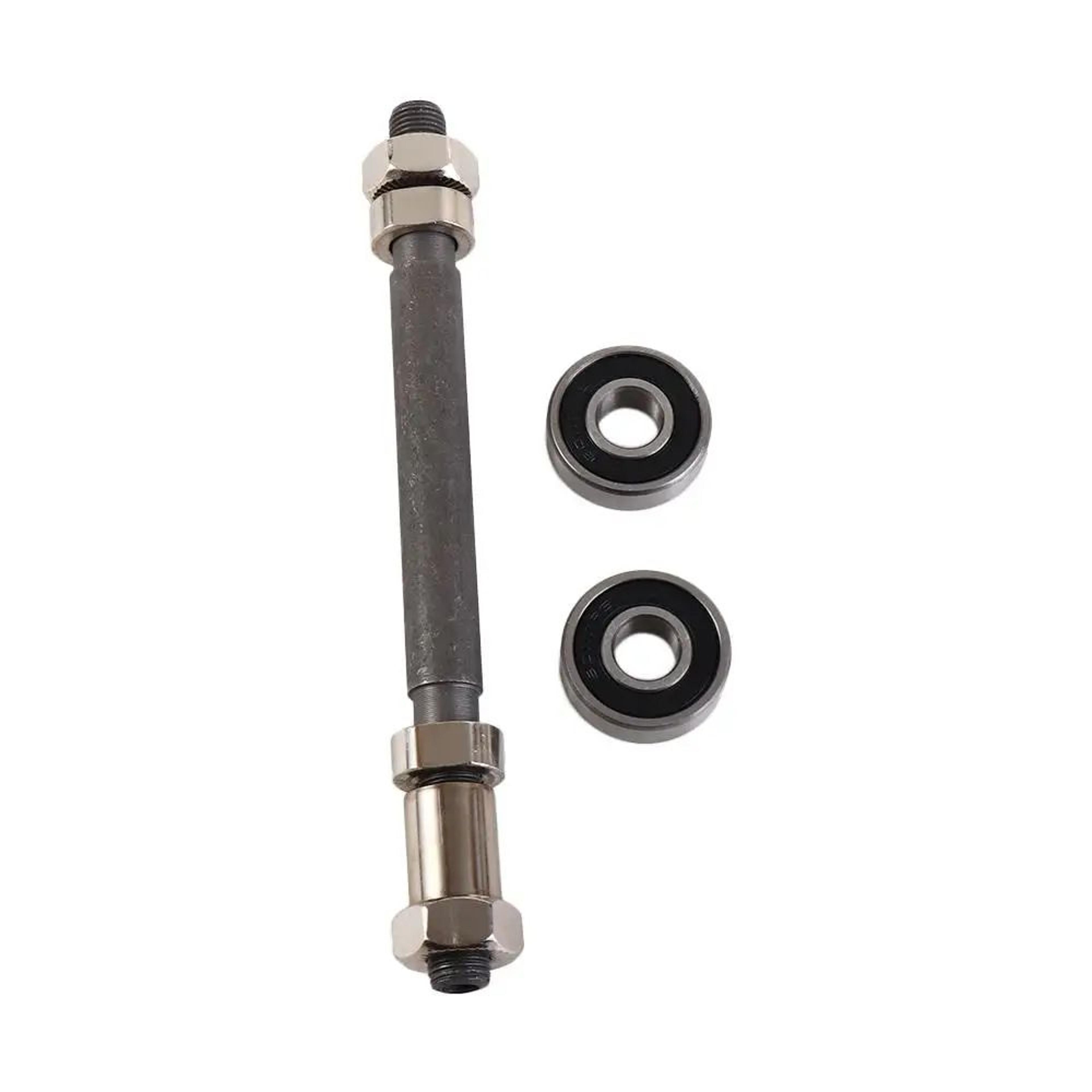 Quick Release Axle Steel Hollow Hub Shaft Kit  Front Rear Axle Set For MTB  Road Bikes 2