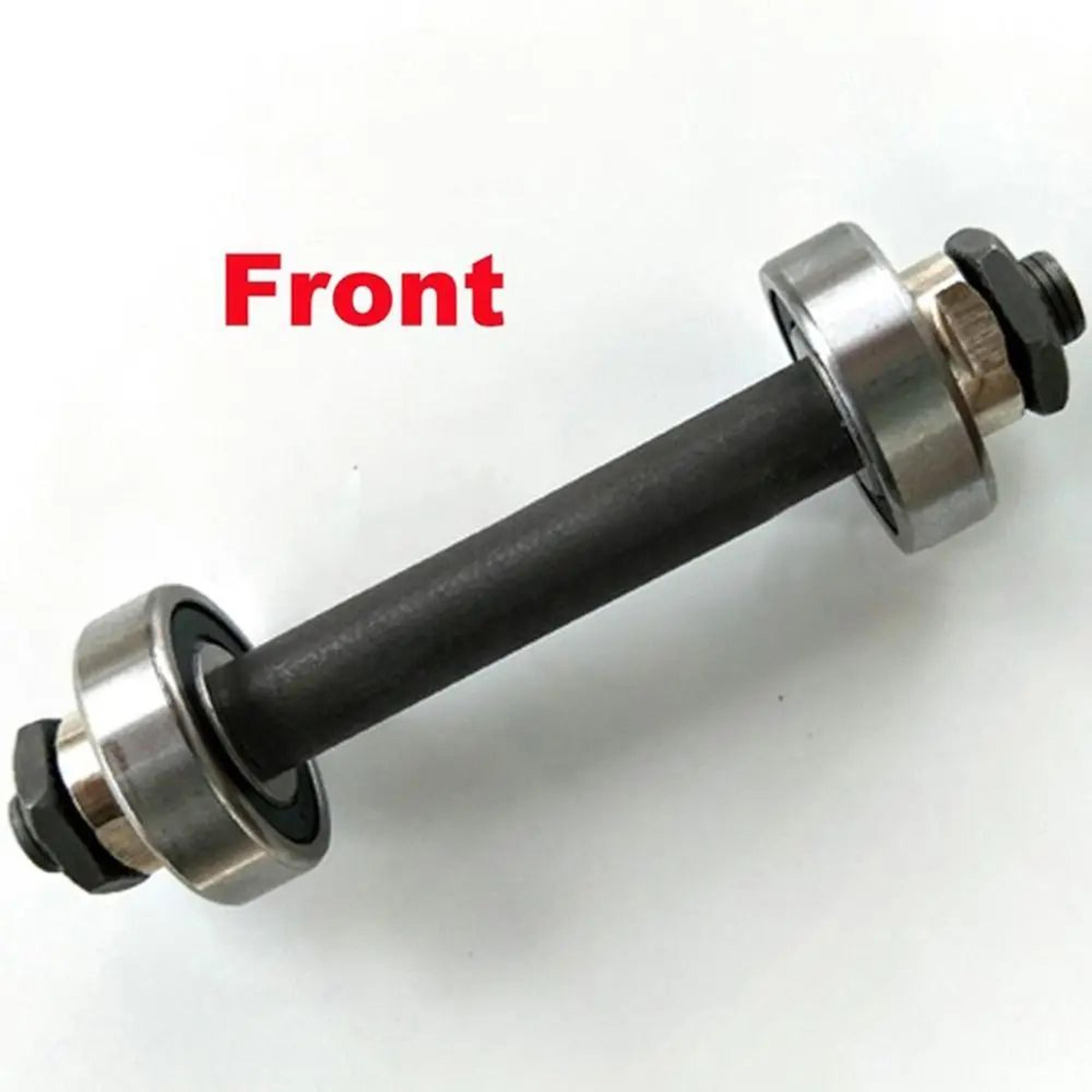 Quick Release Axle Steel Hollow Hub Shaft Kit  Front Rear Axle Set For MTB  Road Bikes 6