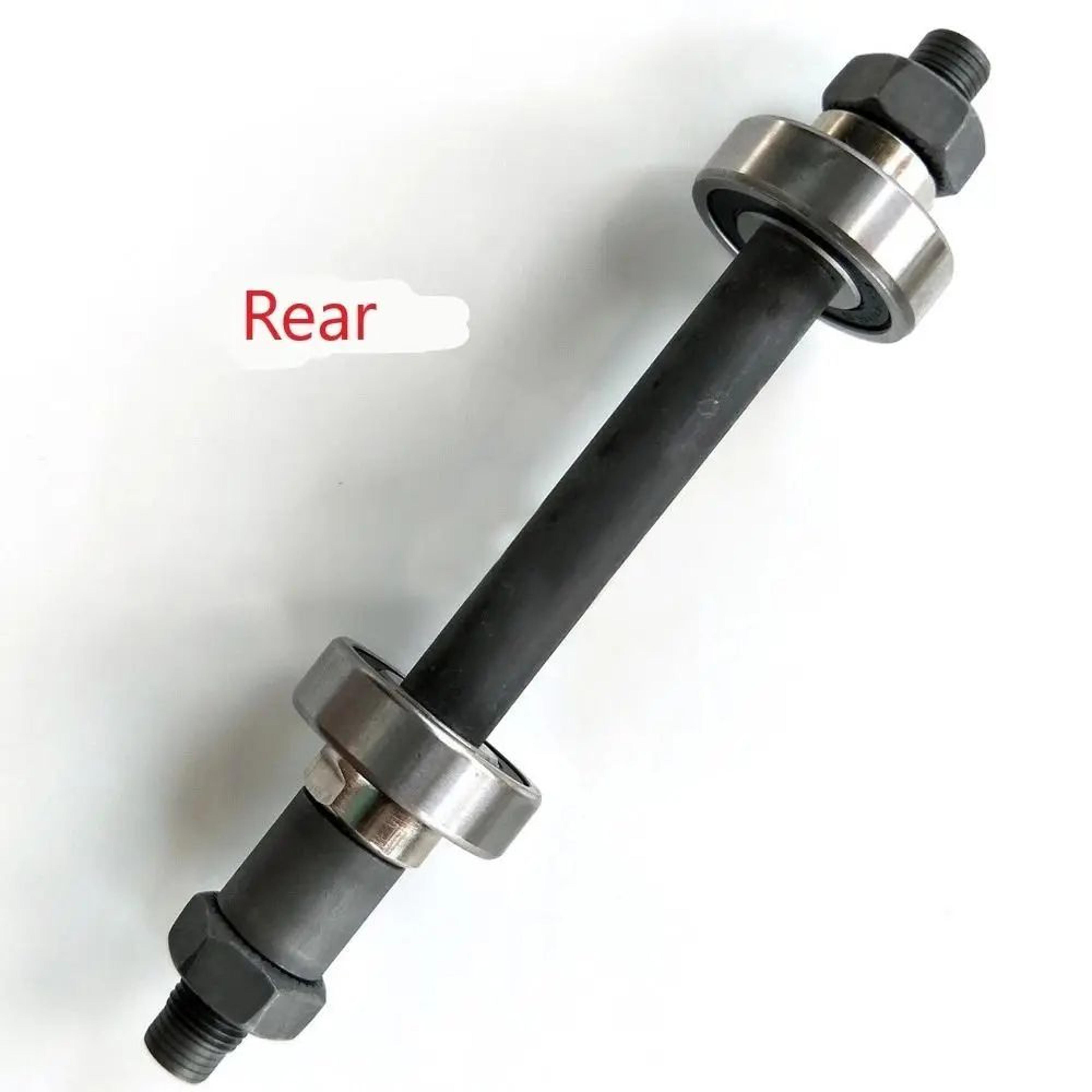 Quick Release Axle Steel Hollow Hub Shaft Kit  Front Rear Axle Set For MTB  Road Bikes 7