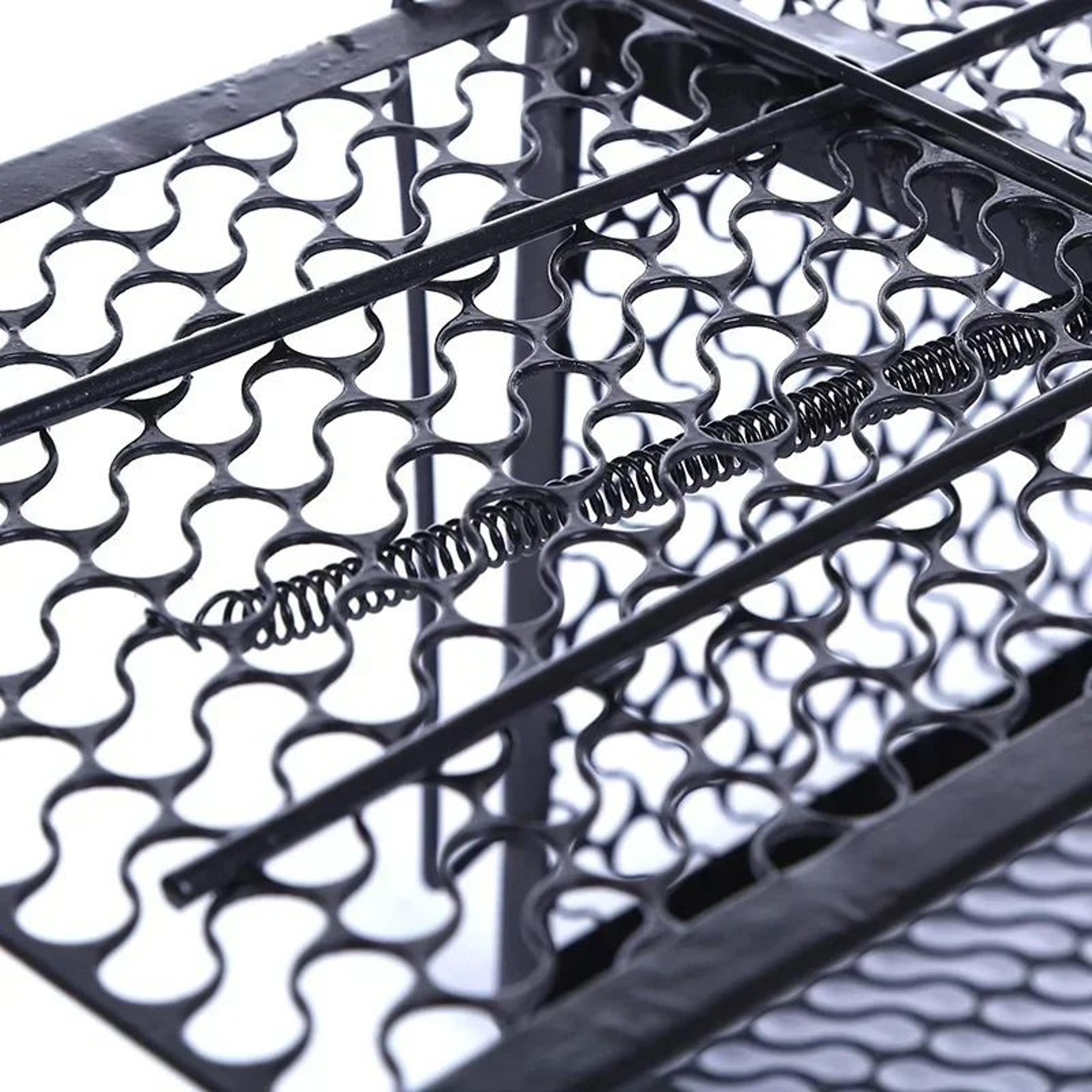 SelfLocking Humane Metal Mouse Trap Cage  Reusable IndoorOutdoor Rat Catcher With Secure Iron Mesh 4