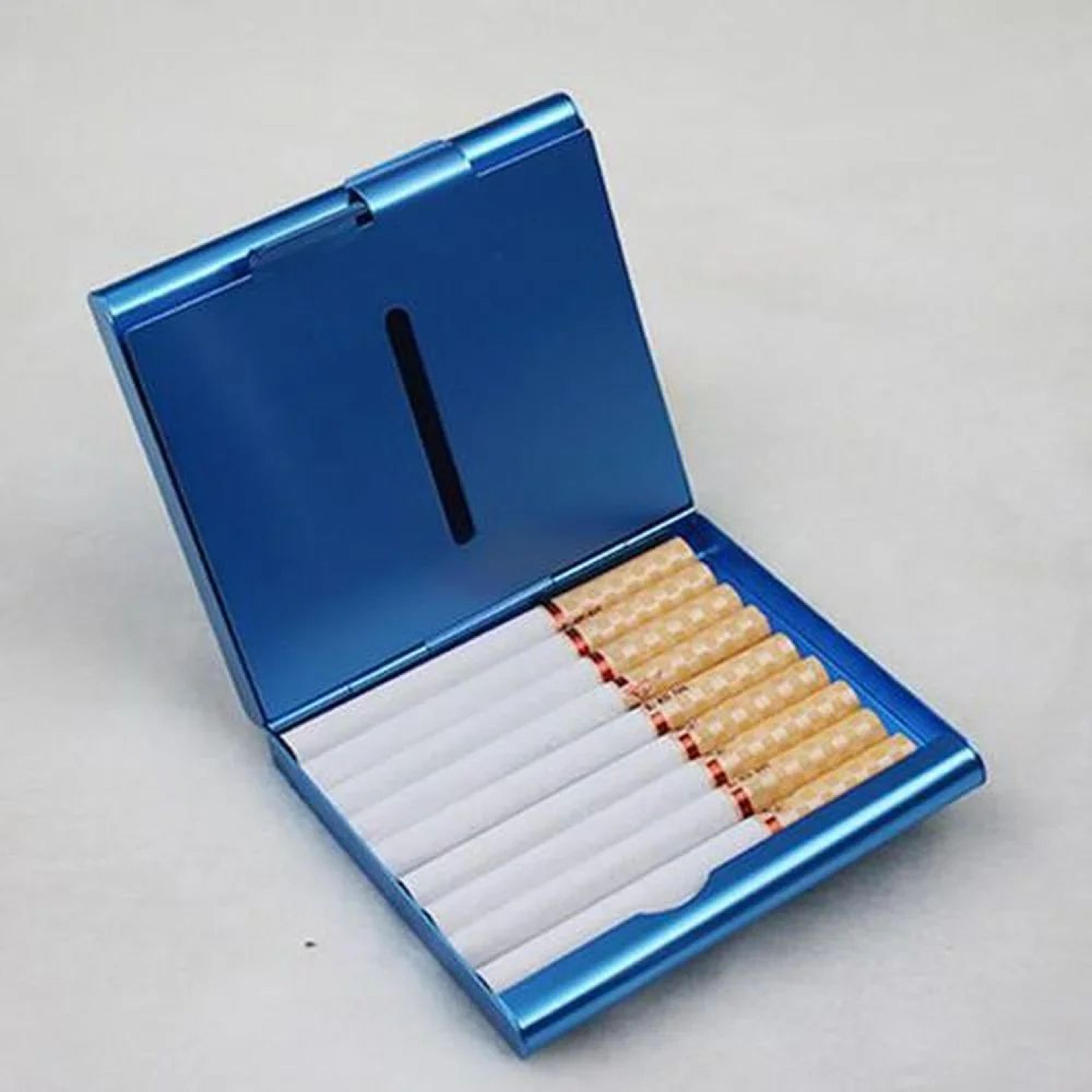 UltraThin Aluminum Cigarette Case With Custom Engraving Holds 20 3