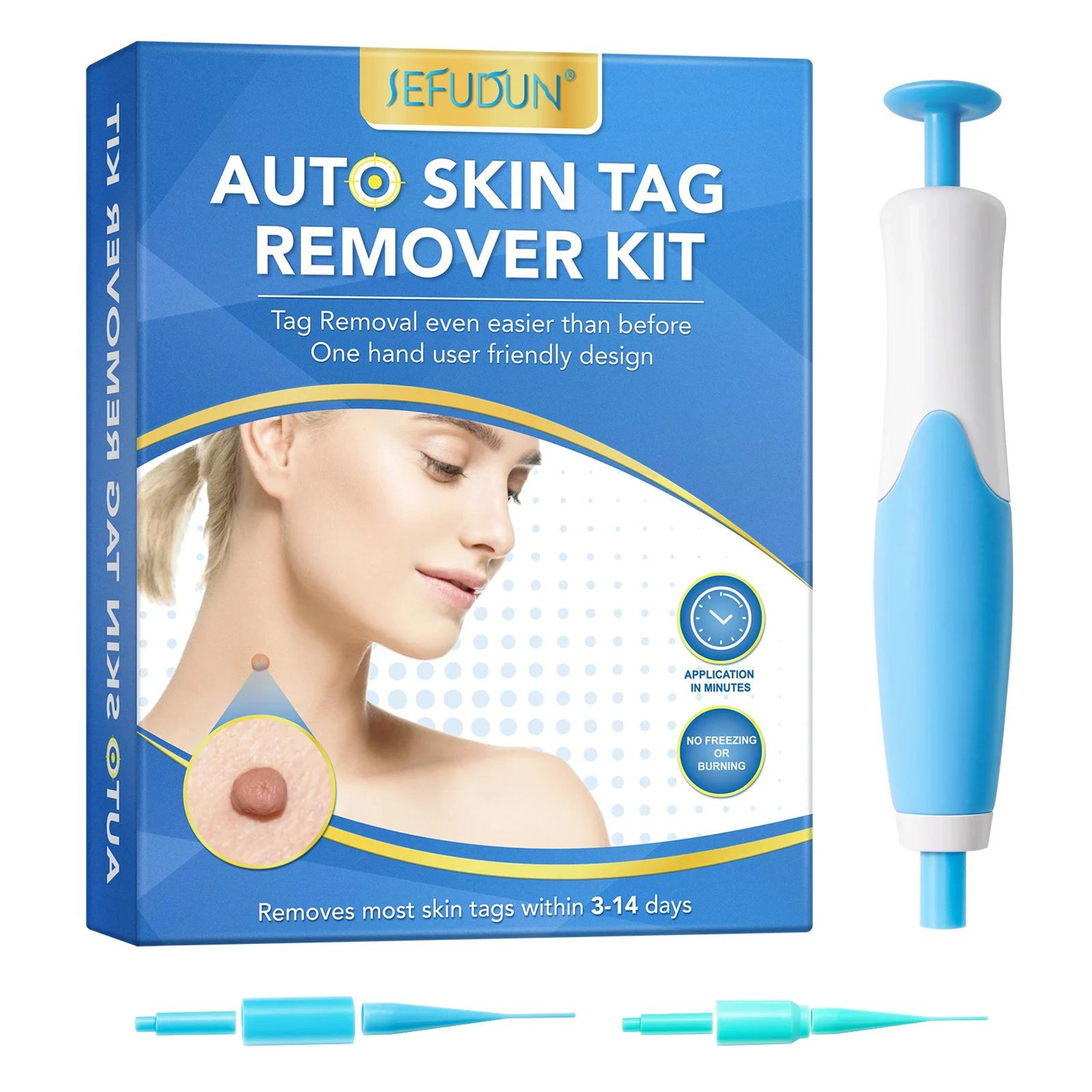 2in1 Micro Skin Tag Remover Kit  AtHome Skin Tag Remover  Precision Band Removal Tool 0