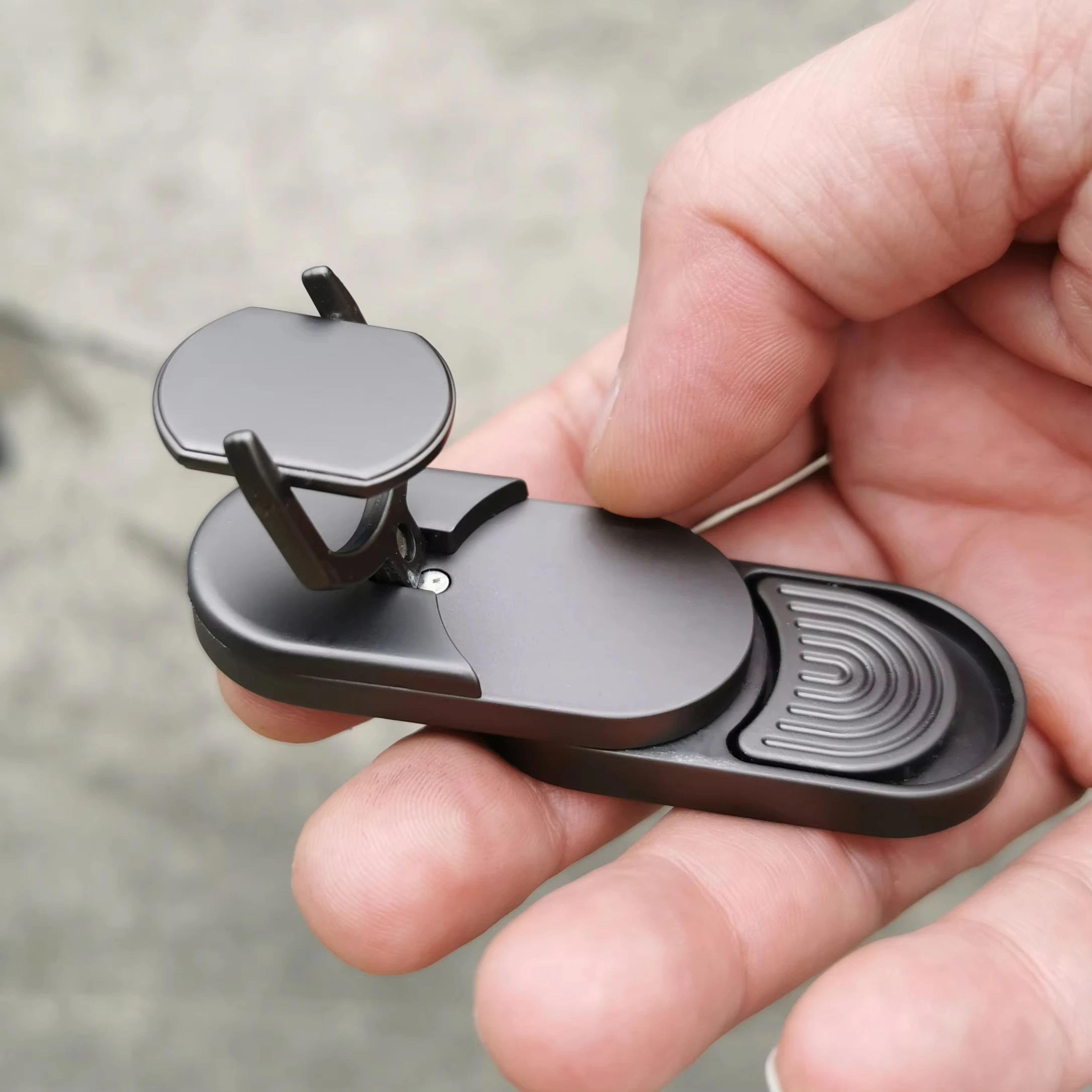 Premium Metal Fidget Slider Haptic Clicker  Compact EDC StressRelief Toy For Adults 2