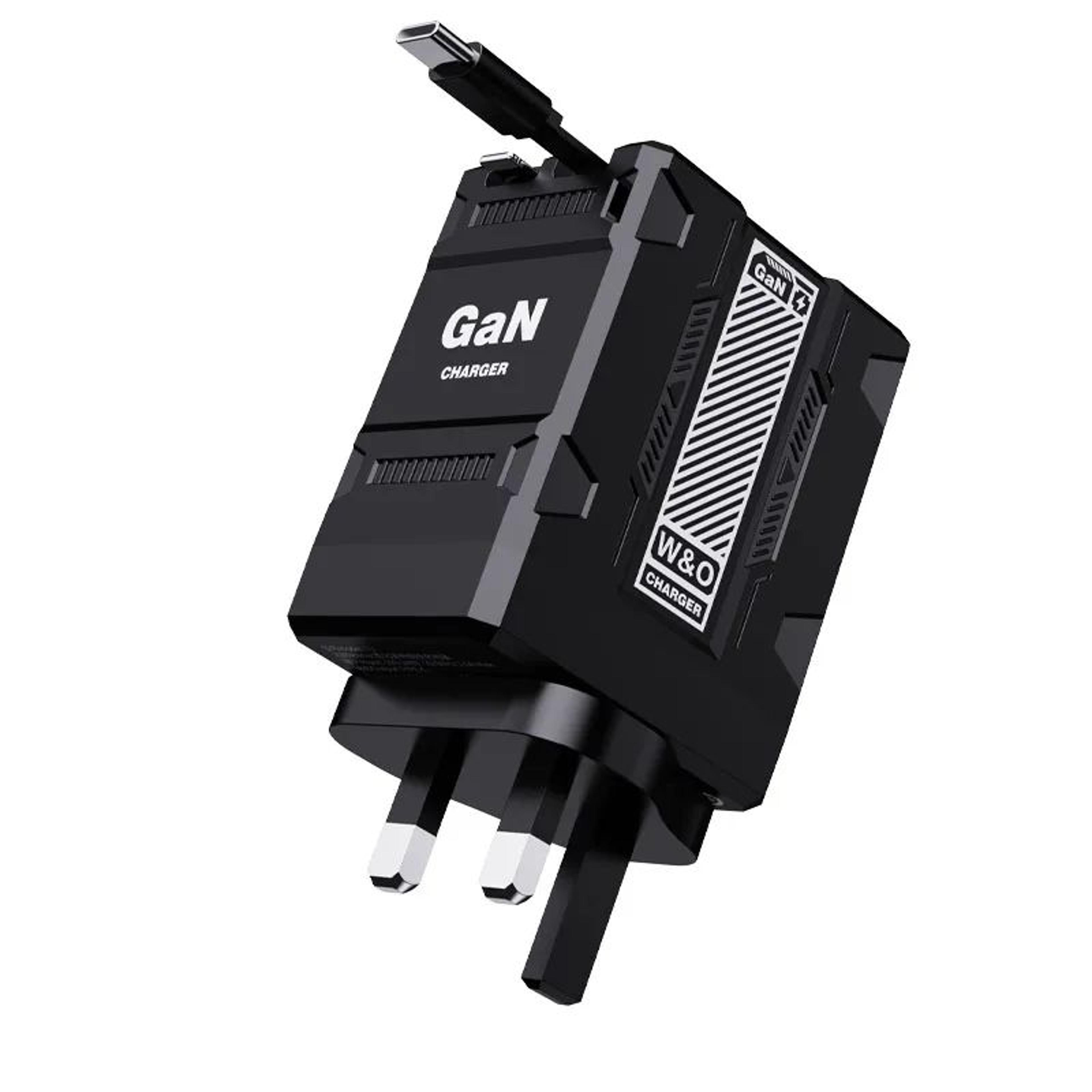 GaN 20W USBC PD Fast Charger With USBC To Lightning Support  Compact Travel Wall Adapter EUUSUK 7