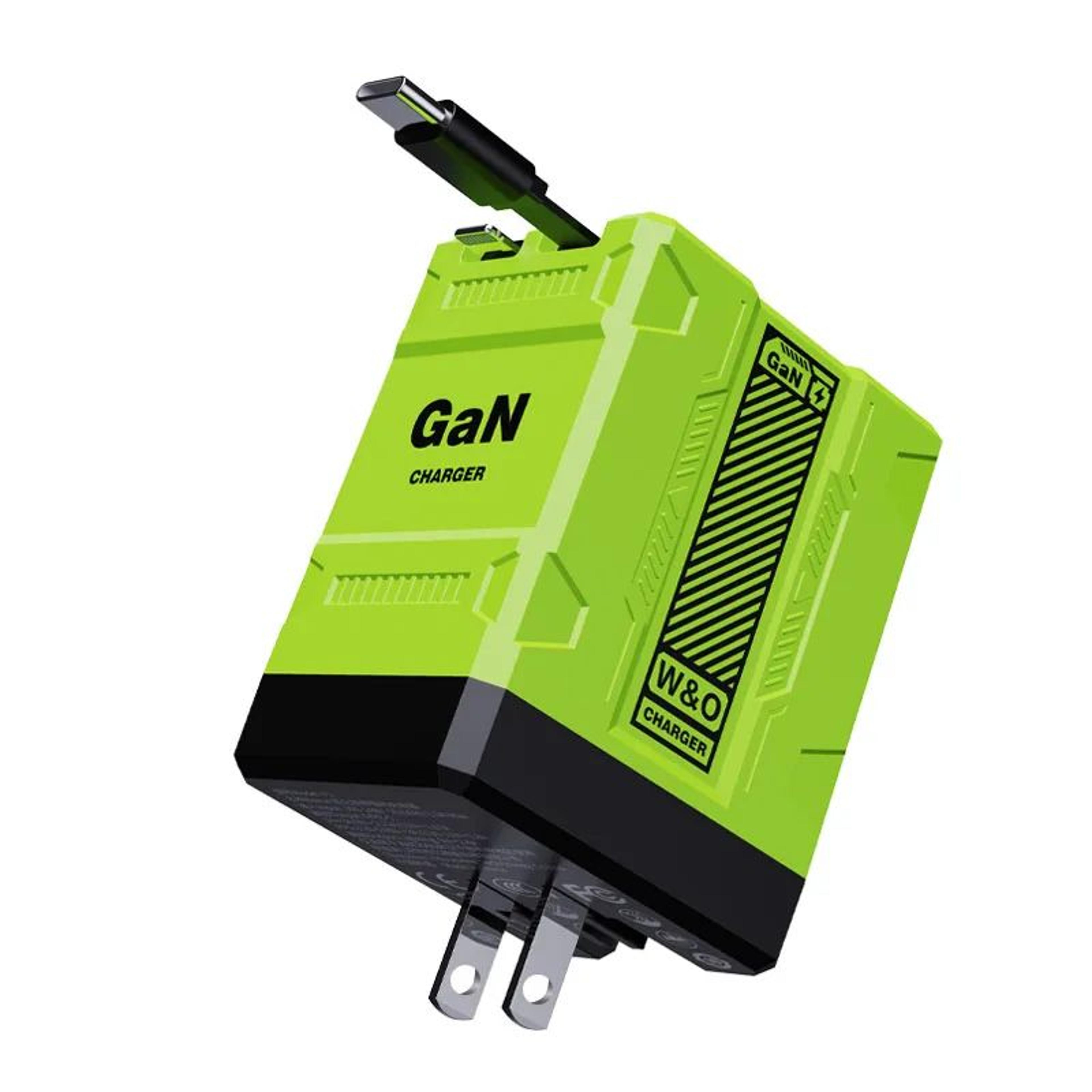 GaN 20W USBC PD Fast Charger With USBC To Lightning Support  Compact Travel Wall Adapter EUUSUK 12