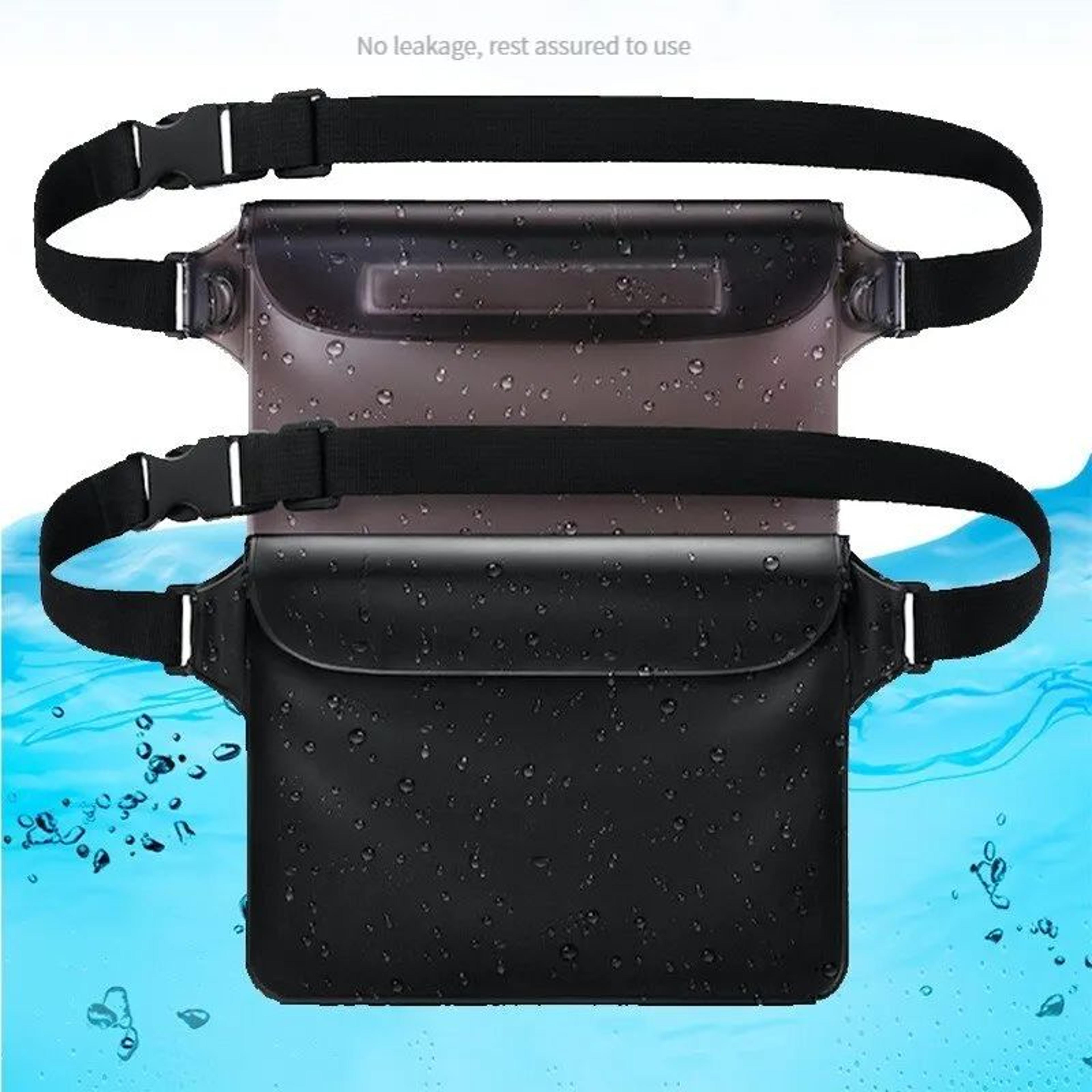 IPX8 Waterproof Phone Pouch Waist Pack  Underwater Dry Bag For Swimming Beach  Water Sports 0
