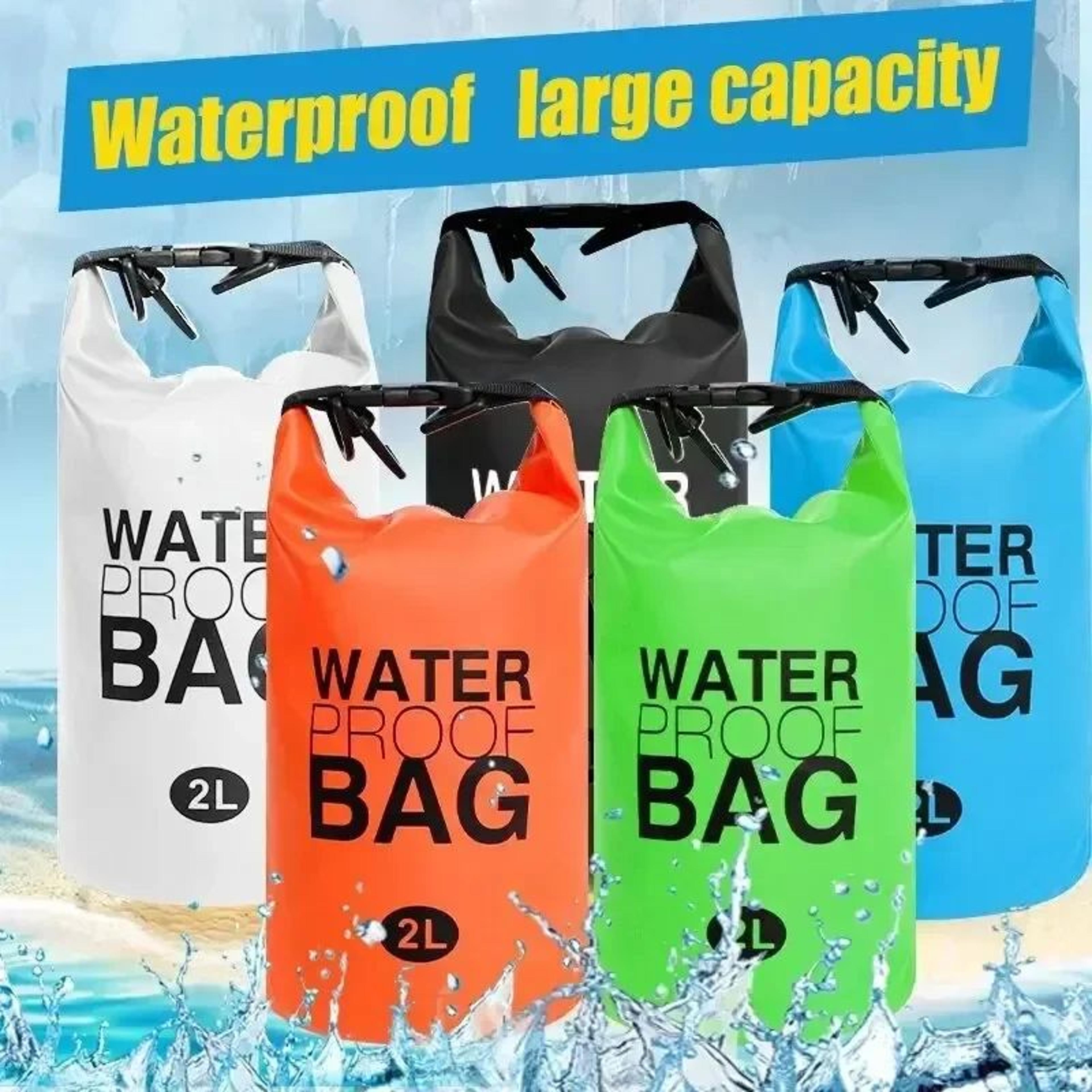 2L Waterproof Dry Bag RollTop Storage Pouch For Kayaking Swimming  Hiking 4