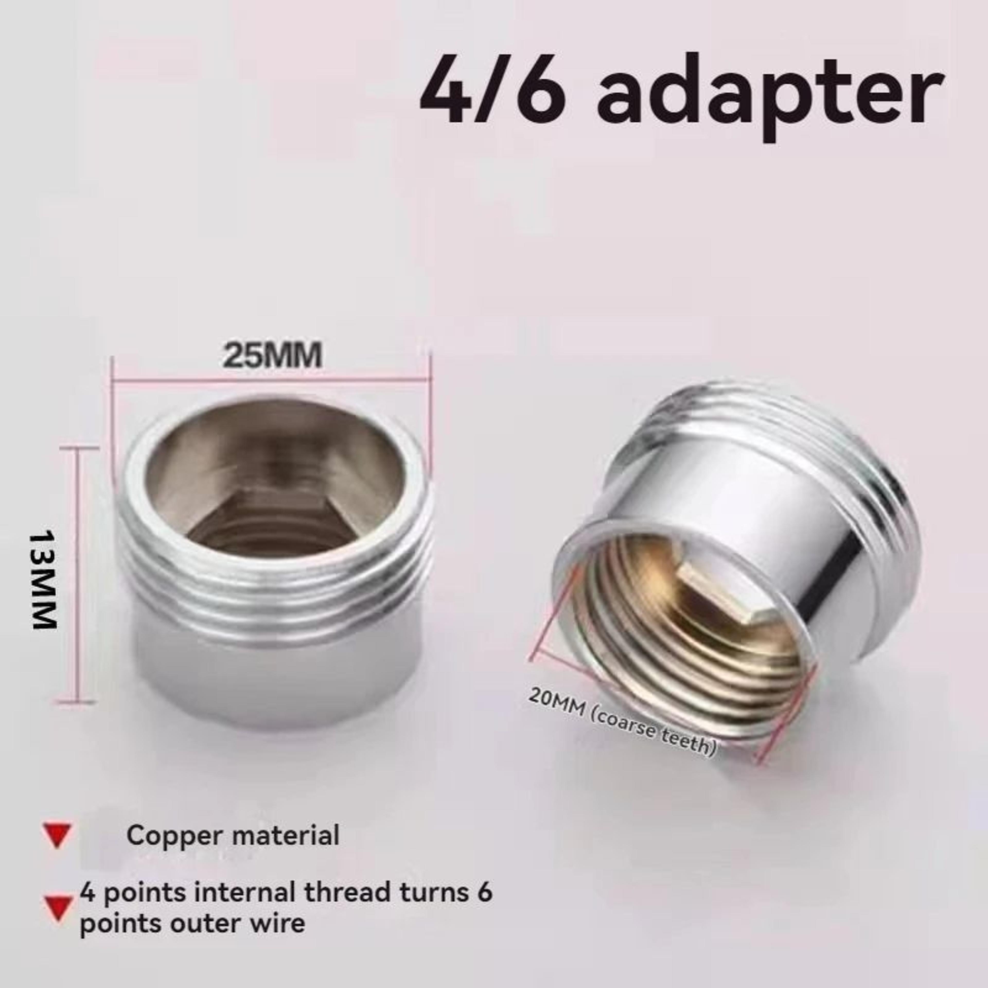 Automatic Water Stop Nozzle Washing Machine Faucet Adapter  AntiFall Quick Disconnect Leak Guard 7