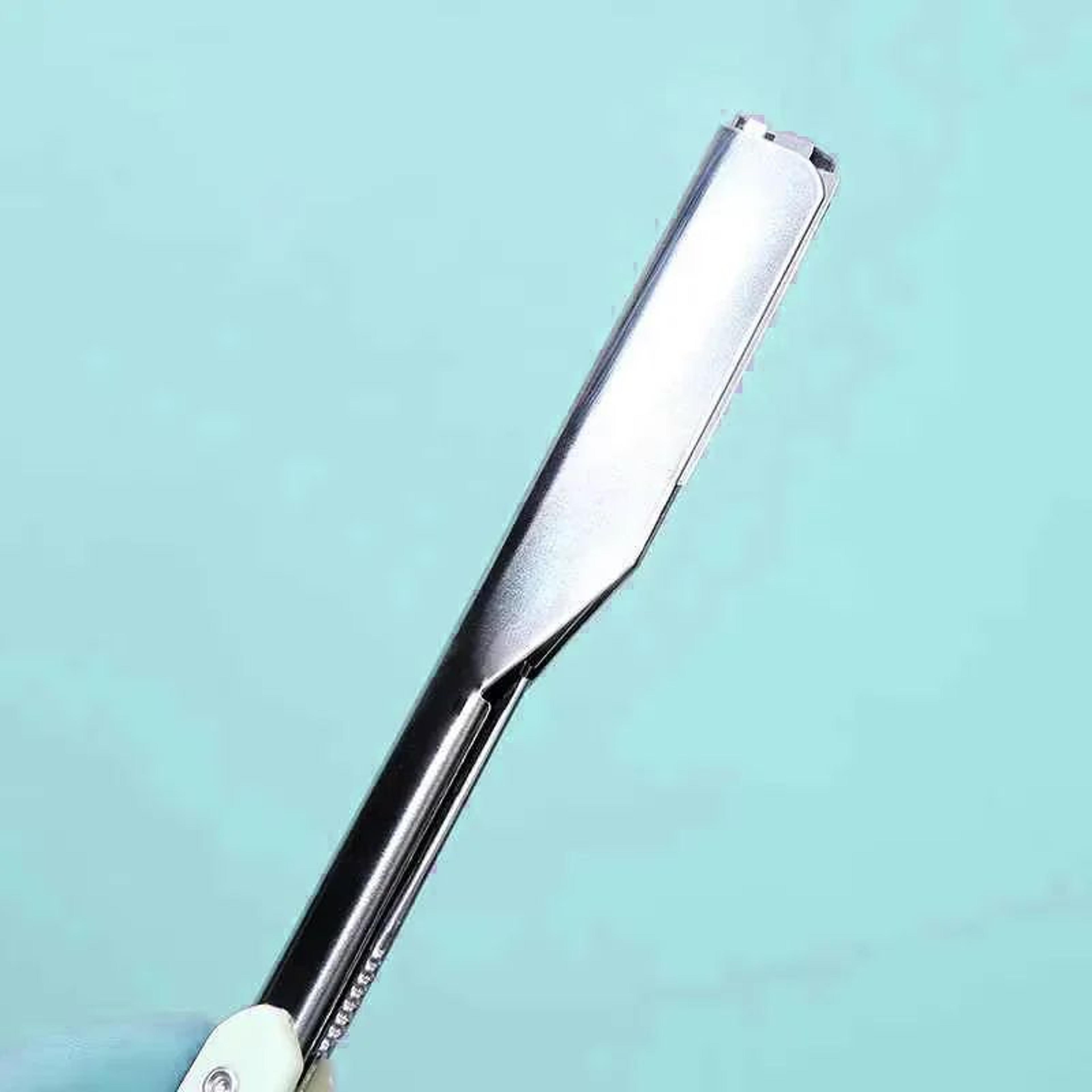 Folding Eyebrow Razor  Hairdressing Tool  Portable Safety Razor With Replaceable Blades 3