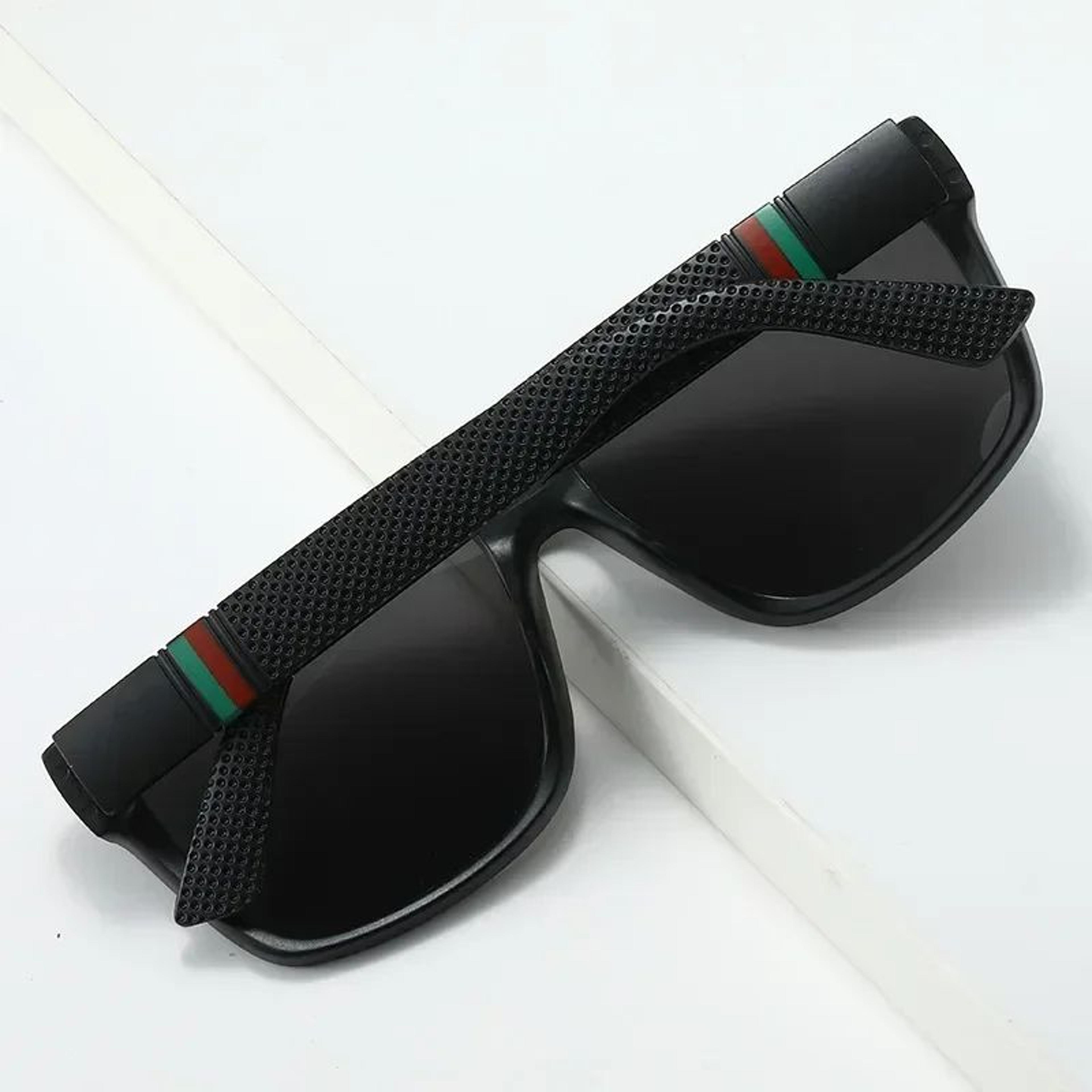 Oversized Polarized Vintage Square Sunglasses UV400  Luxury Unisex Shades For Driving  Travel 0