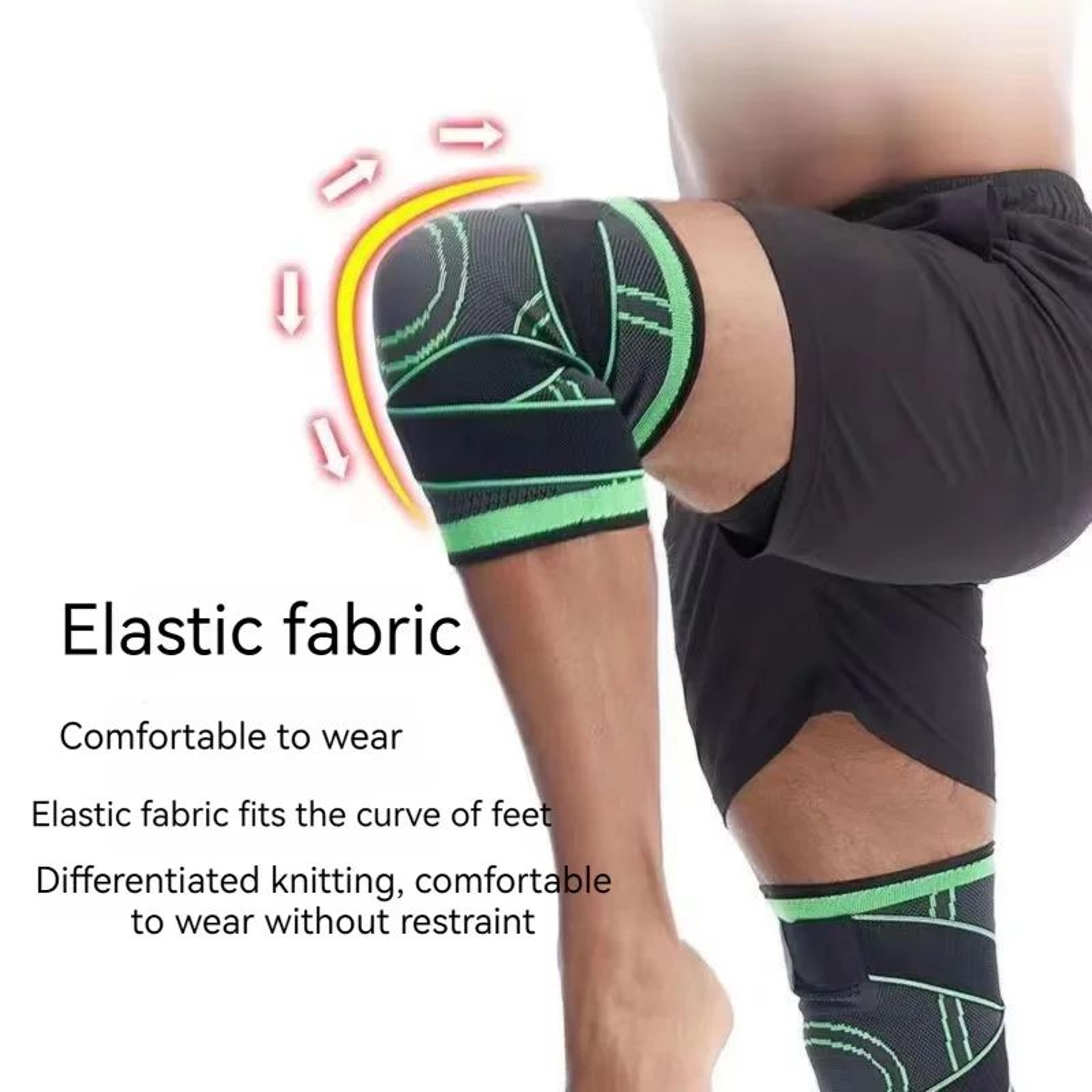 QuickDry Knit Knee Compression Sleeve  Breathable Knee Brace Support For Sports  Everyday Relief 1