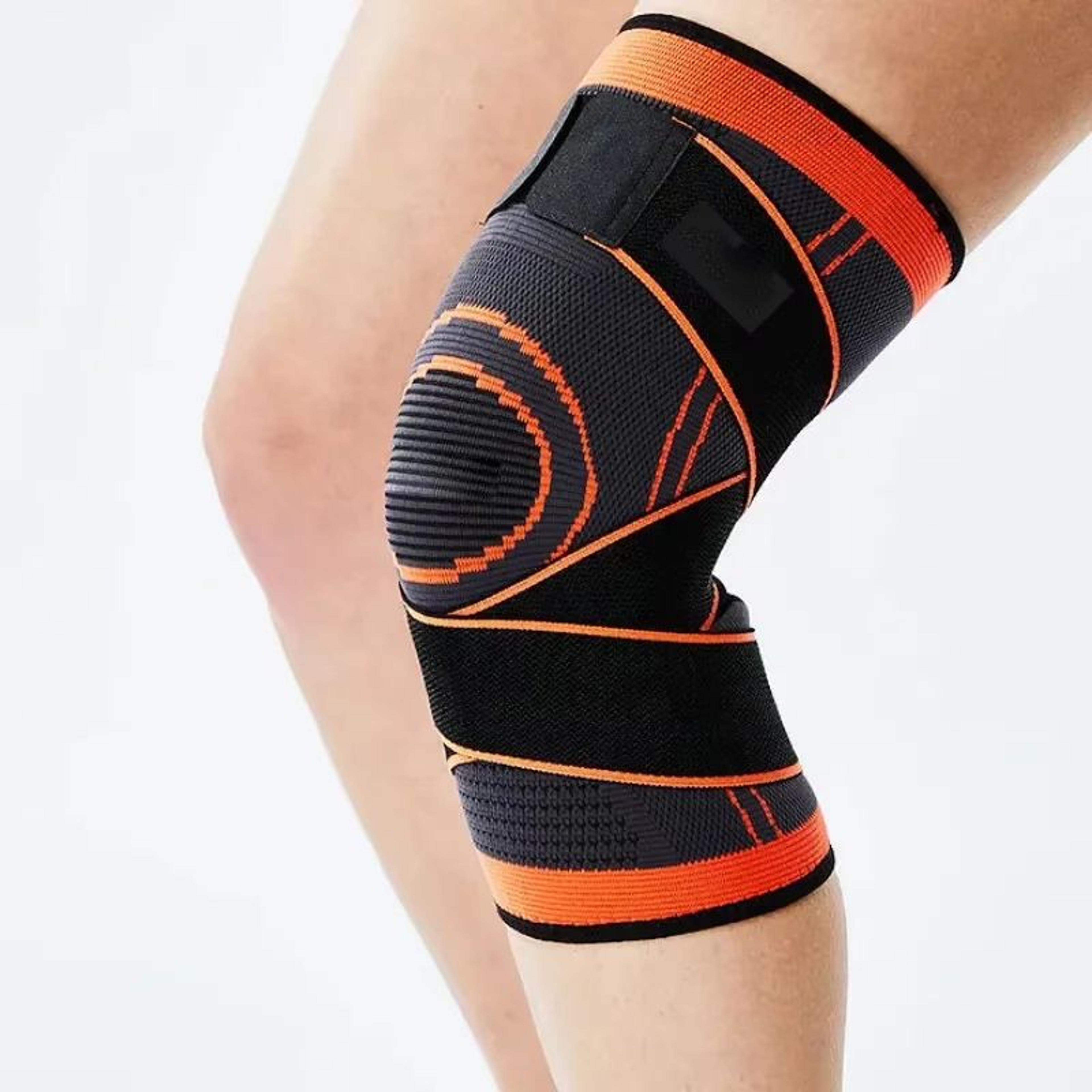 QuickDry Knit Knee Compression Sleeve  Breathable Knee Brace Support For Sports  Everyday Relief 5