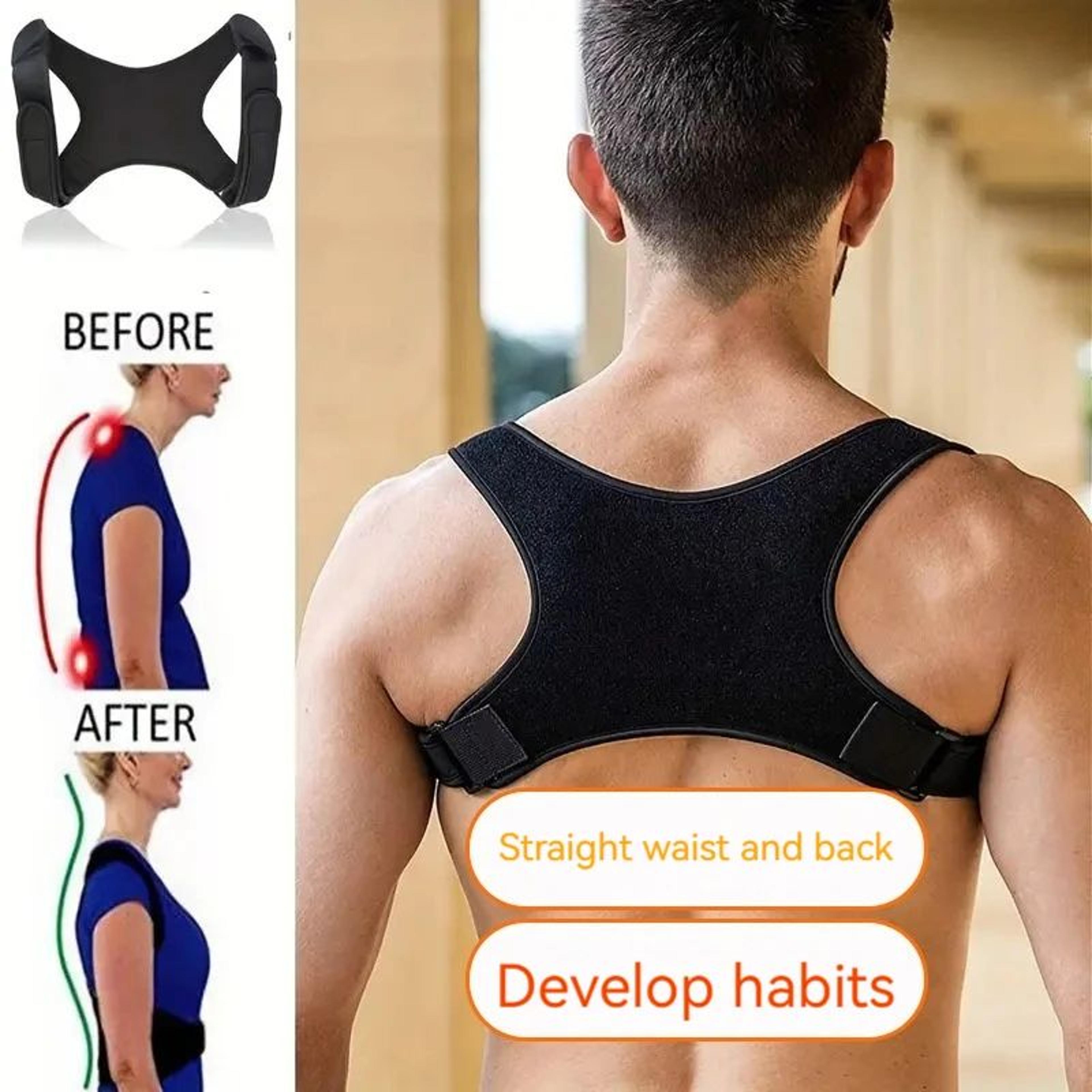 Lightweight Posture Corrector Back Brace For Shoulder  Upper Back Support 3