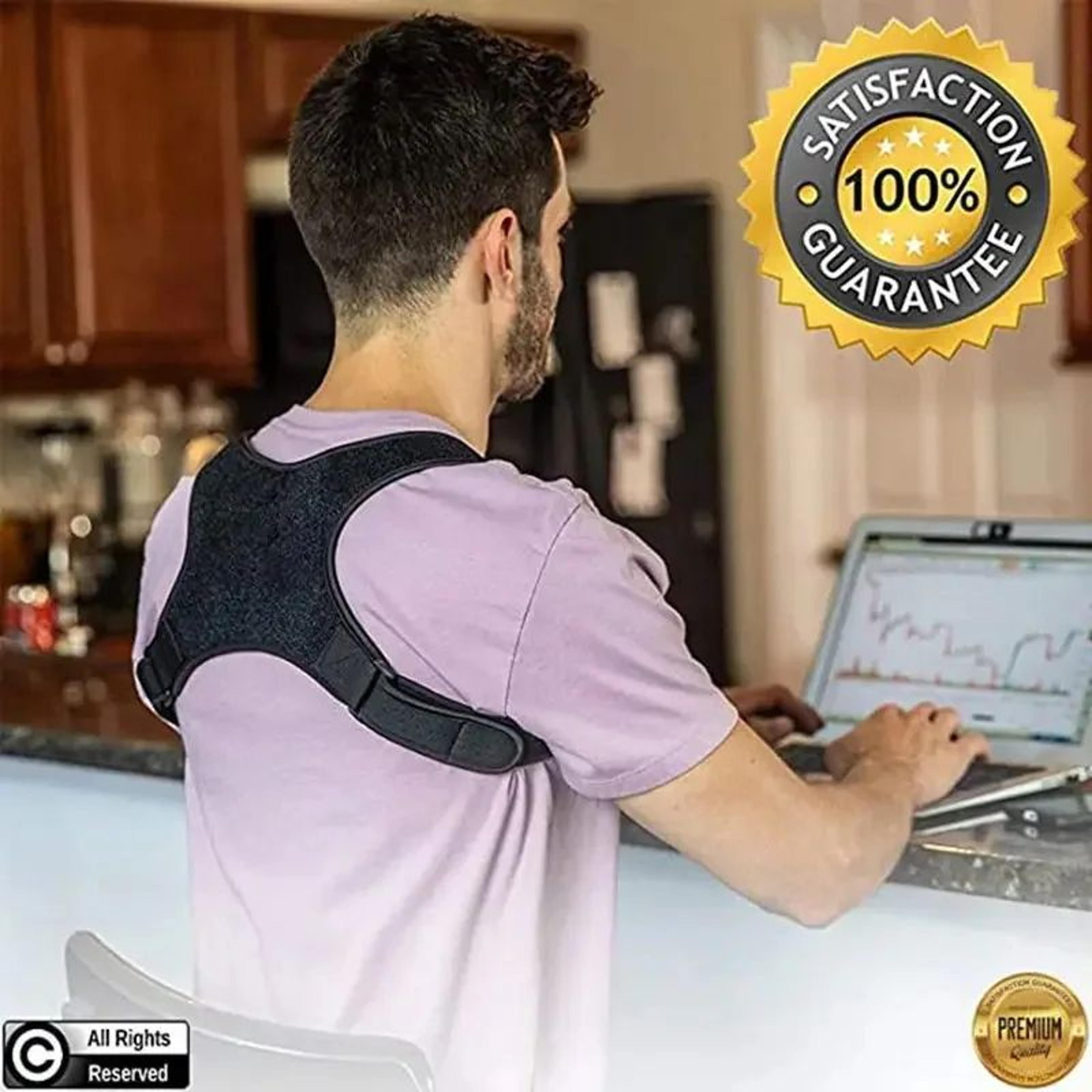 Lightweight Posture Corrector Back Brace For Shoulder  Upper Back Support 9