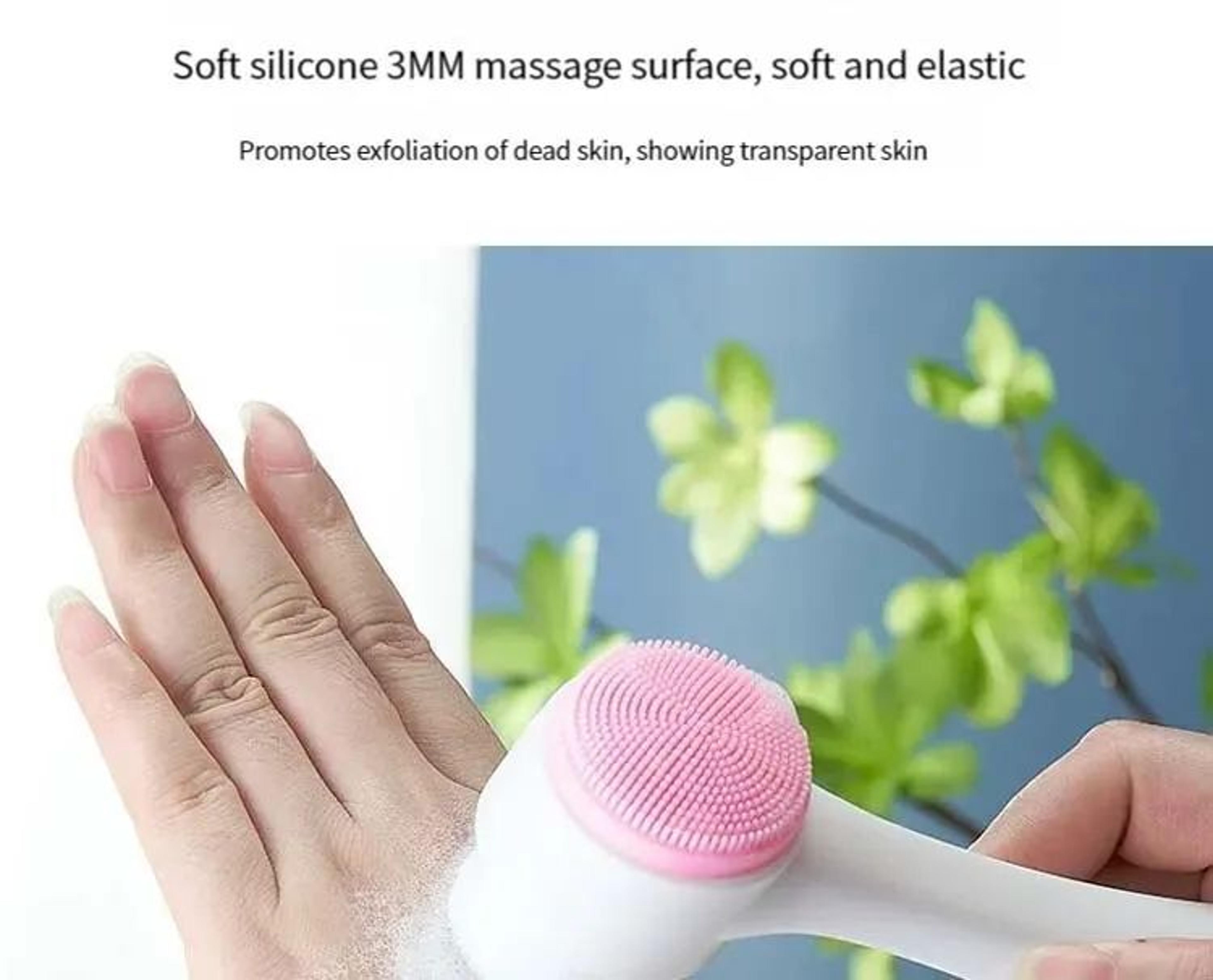 3D DoubleSided Silicone Facial Cleansing Brush For Gentle Exfoliation  Massage 11